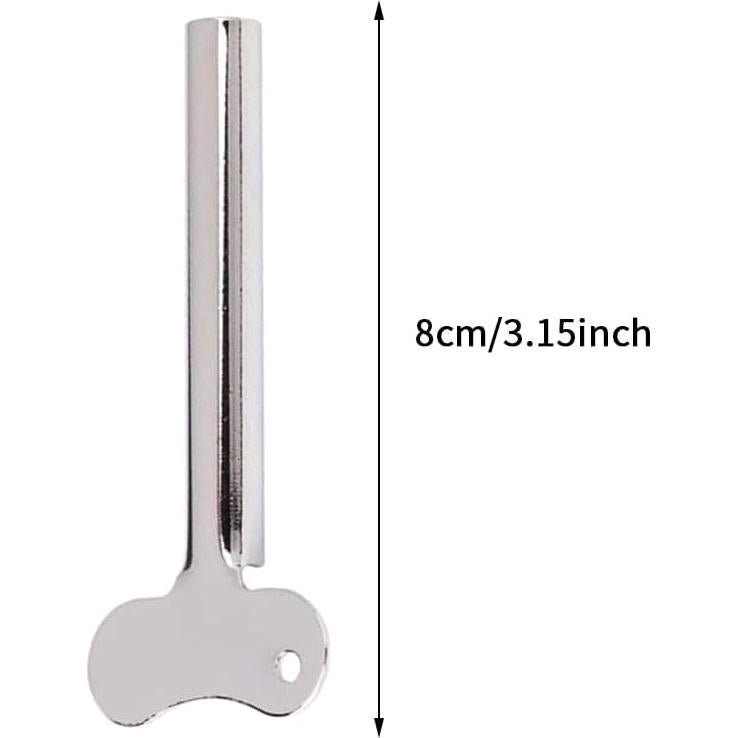 Exprimidor de Tubo de Acero Inoxidable Xiaokeis - 2 Pcs