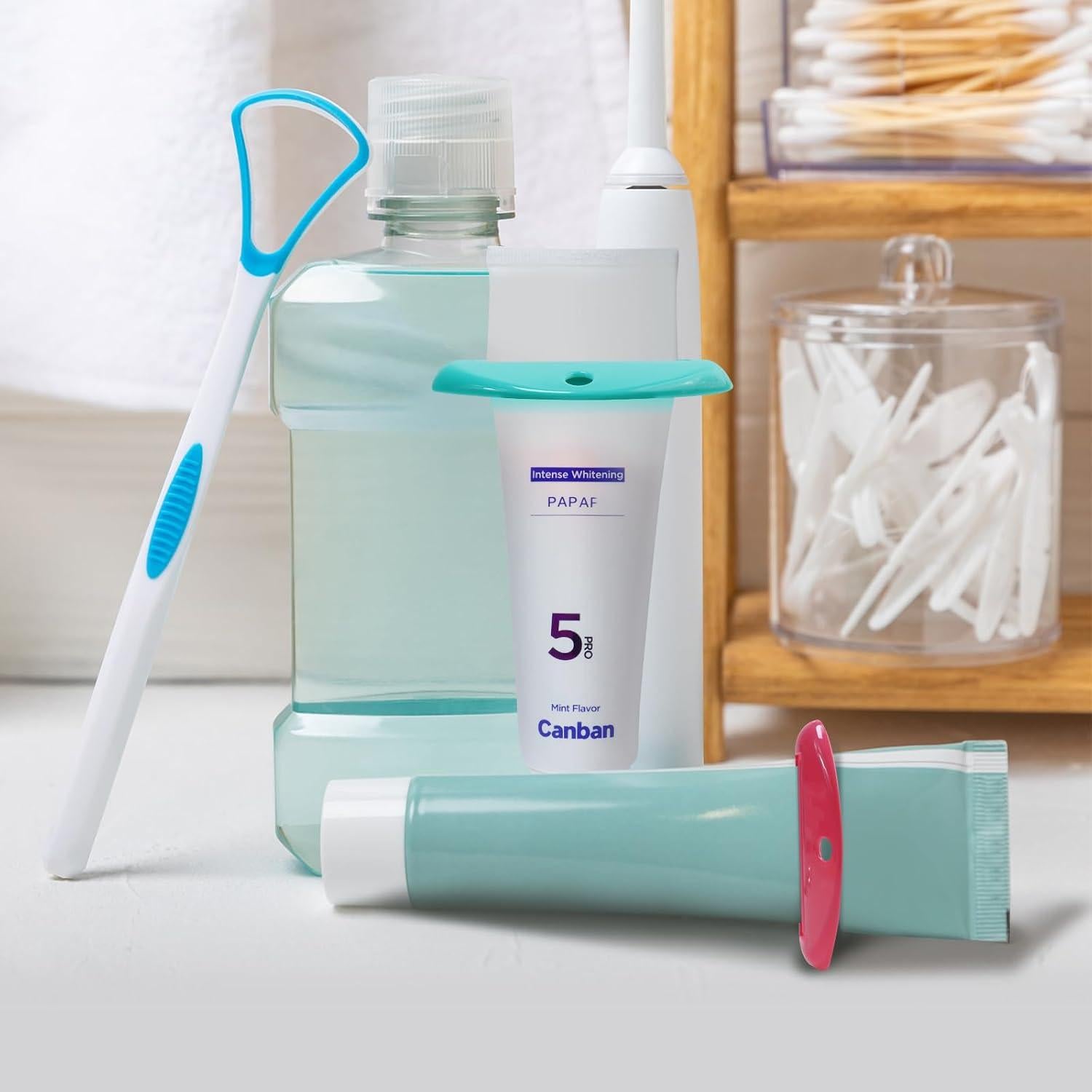 5 Exprimidores de Tubo de Pasta de Dientes SMLBJUTE - Plástico Duradero