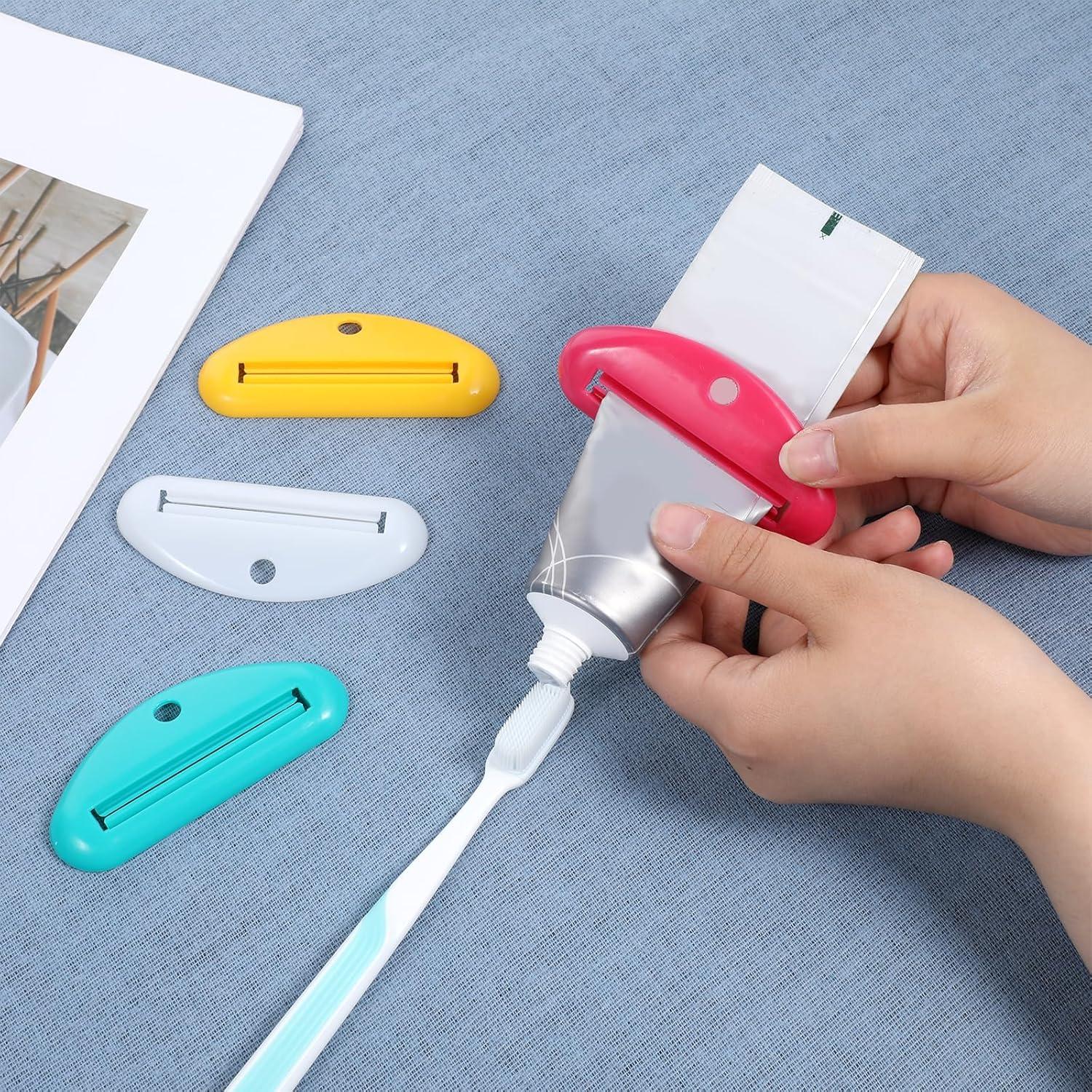 8 Exprimidores de Pasta de Dientes Piriuuo Multiusos ABS