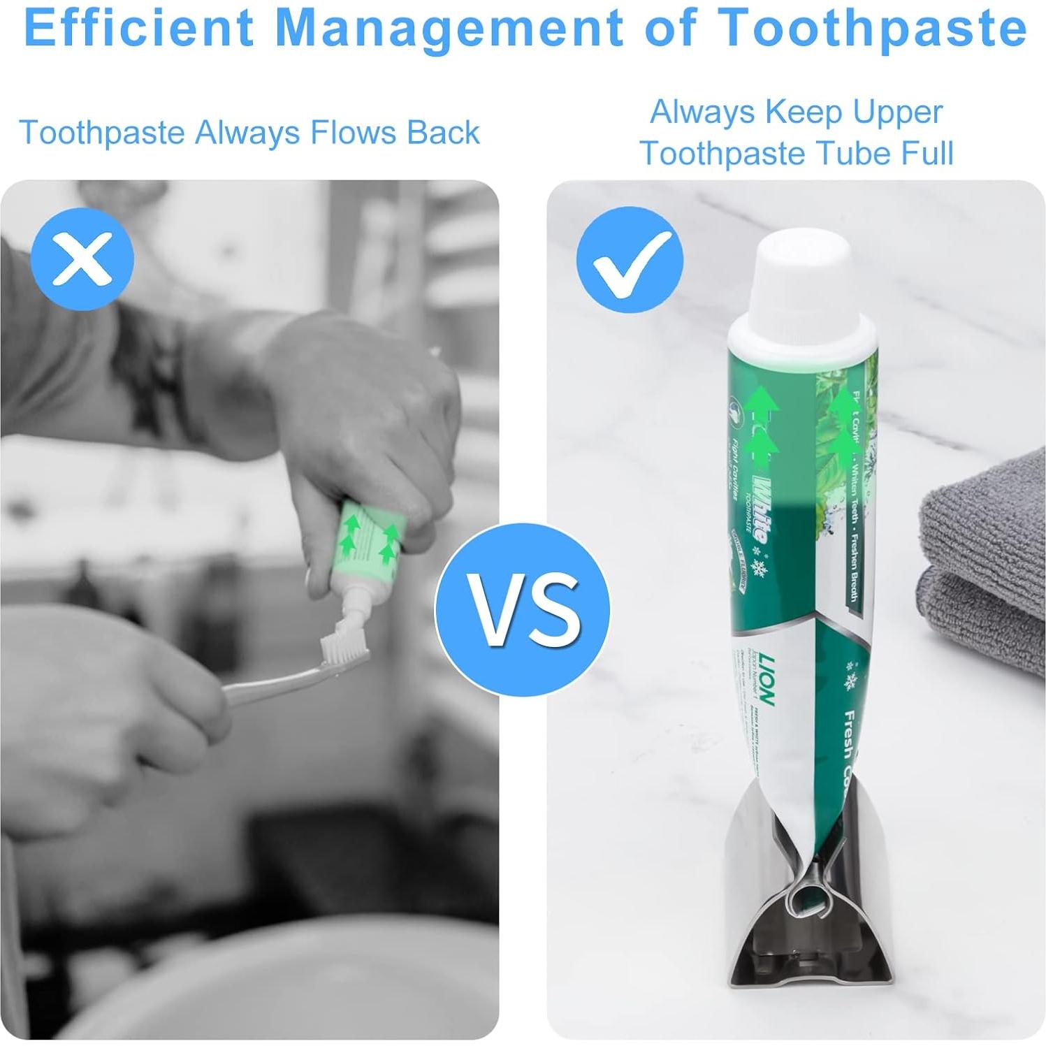 Exprimidor de Tubos de Acero Inoxidable Alldrmtrue - Juego de 2