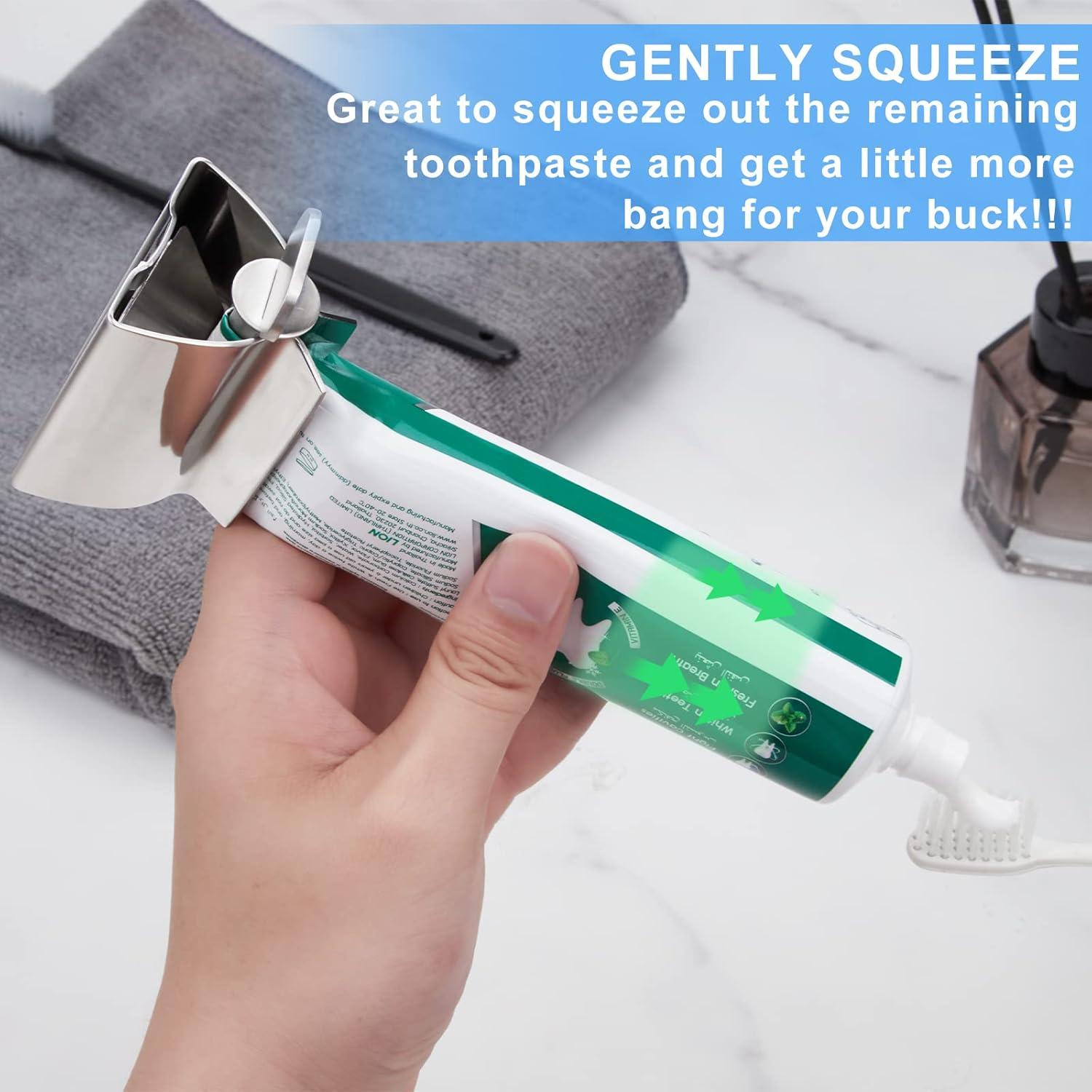 Exprimidor de Tubos de Acero Inoxidable Alldrmtrue - Juego de 2