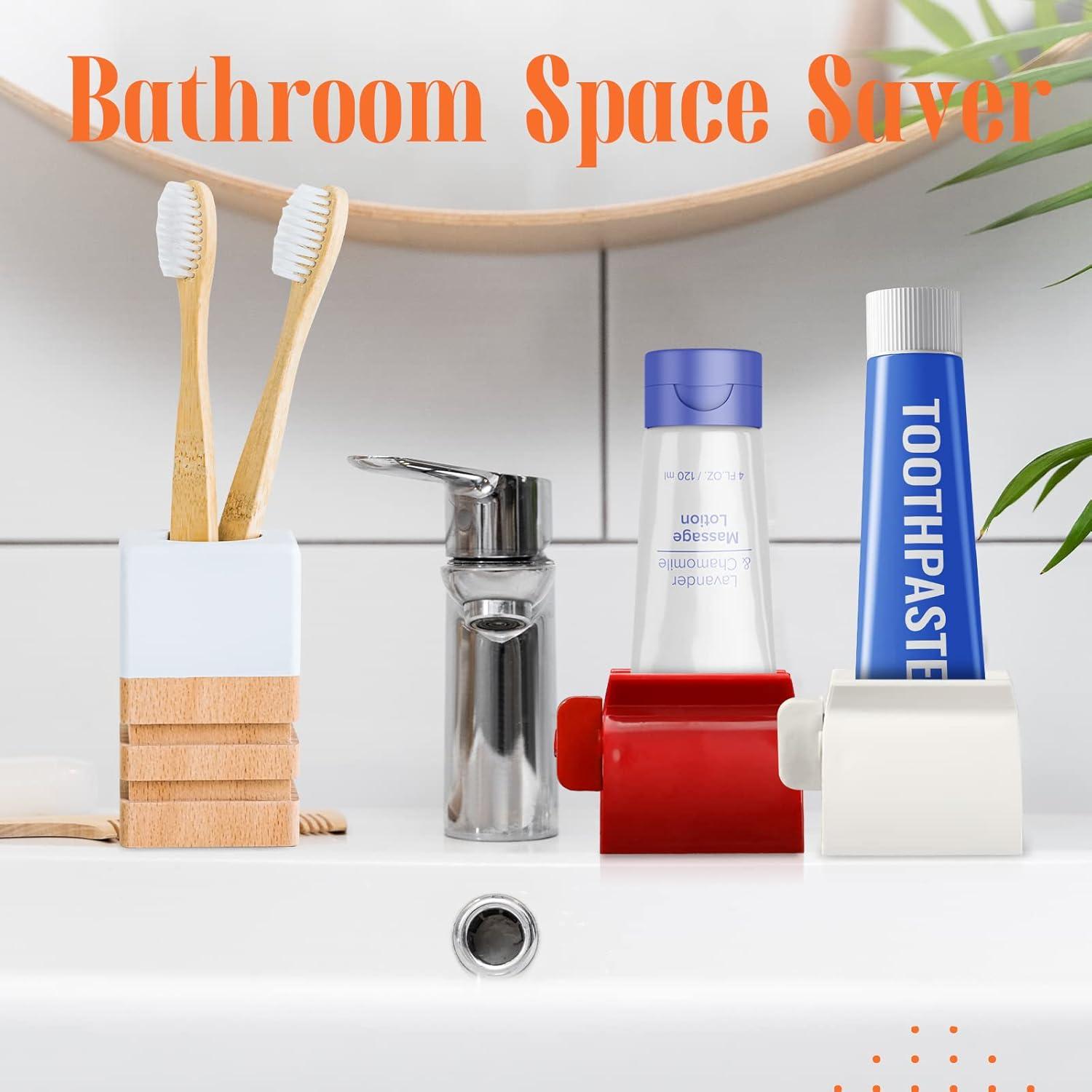 Dispensador de Pasta de Dientes ISKYBOB Juego de 2 Multicolor