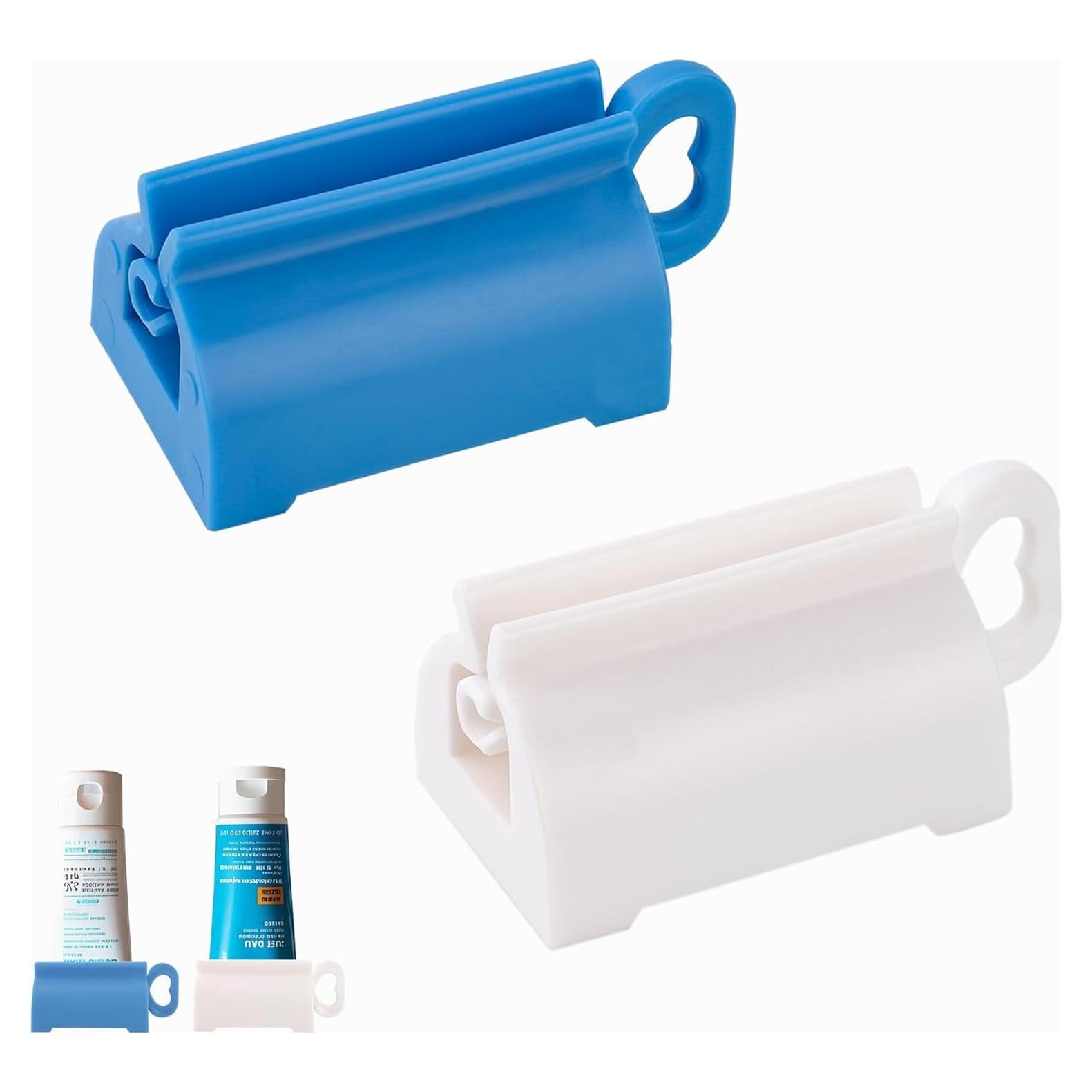 Exprimidor de Pasta de Dientes Inxens - 2 Unidades Azul y Blanco