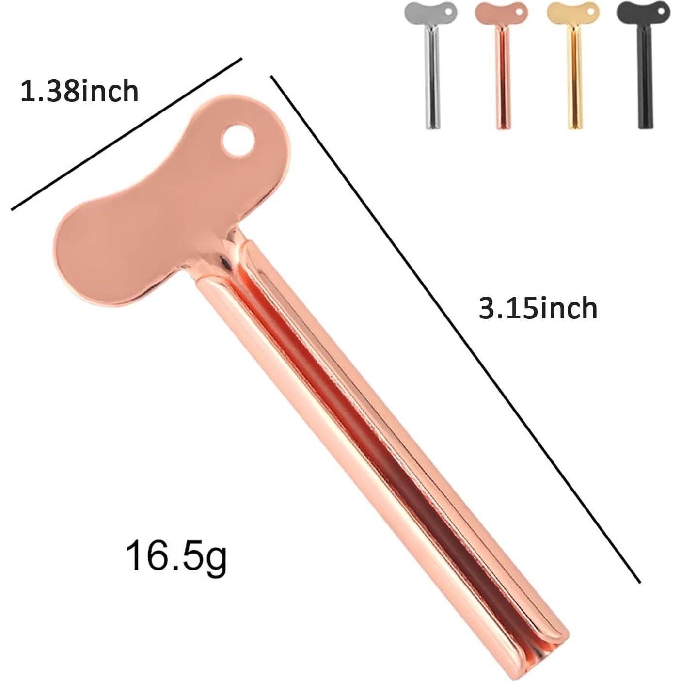 Exprimidores de Pasta de Dientes ASUNFO - Acero Inoxidable, 4 Colores