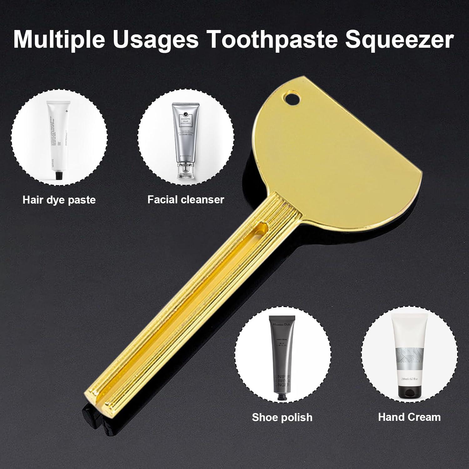 Exprimidores de Tubos de Acero Inoxidable HIQU - 3 Pcs