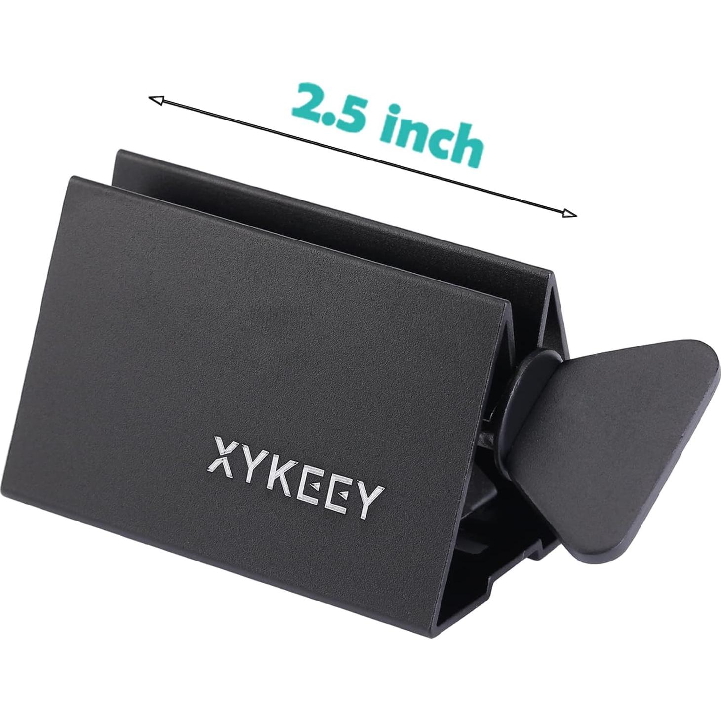 Exprimidor de Tubos de Pasta de Dientes XYKEEY - Juego de 2 Soportes de Metal