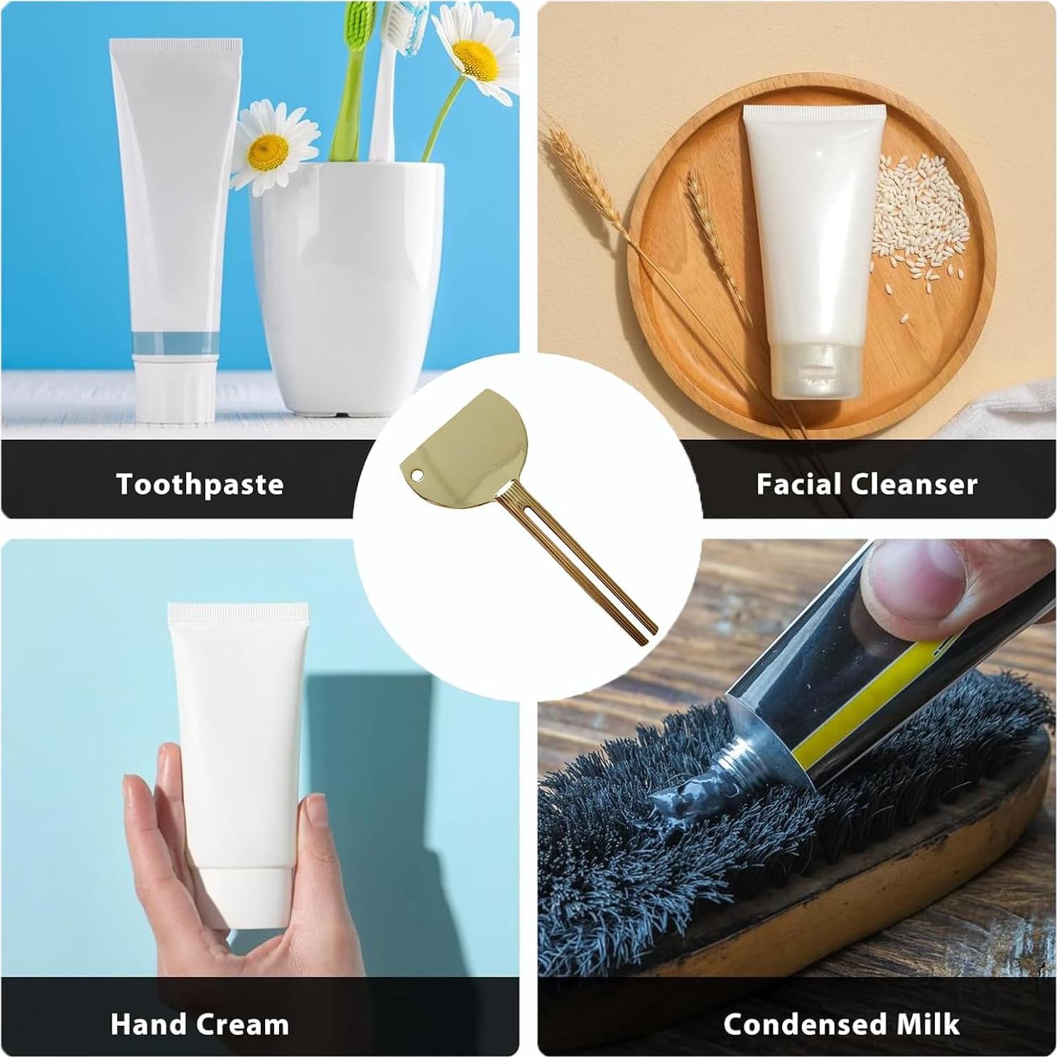 Exprimidor de Tubos de Acero Inoxidable Ainiveiya - 5 Piezas