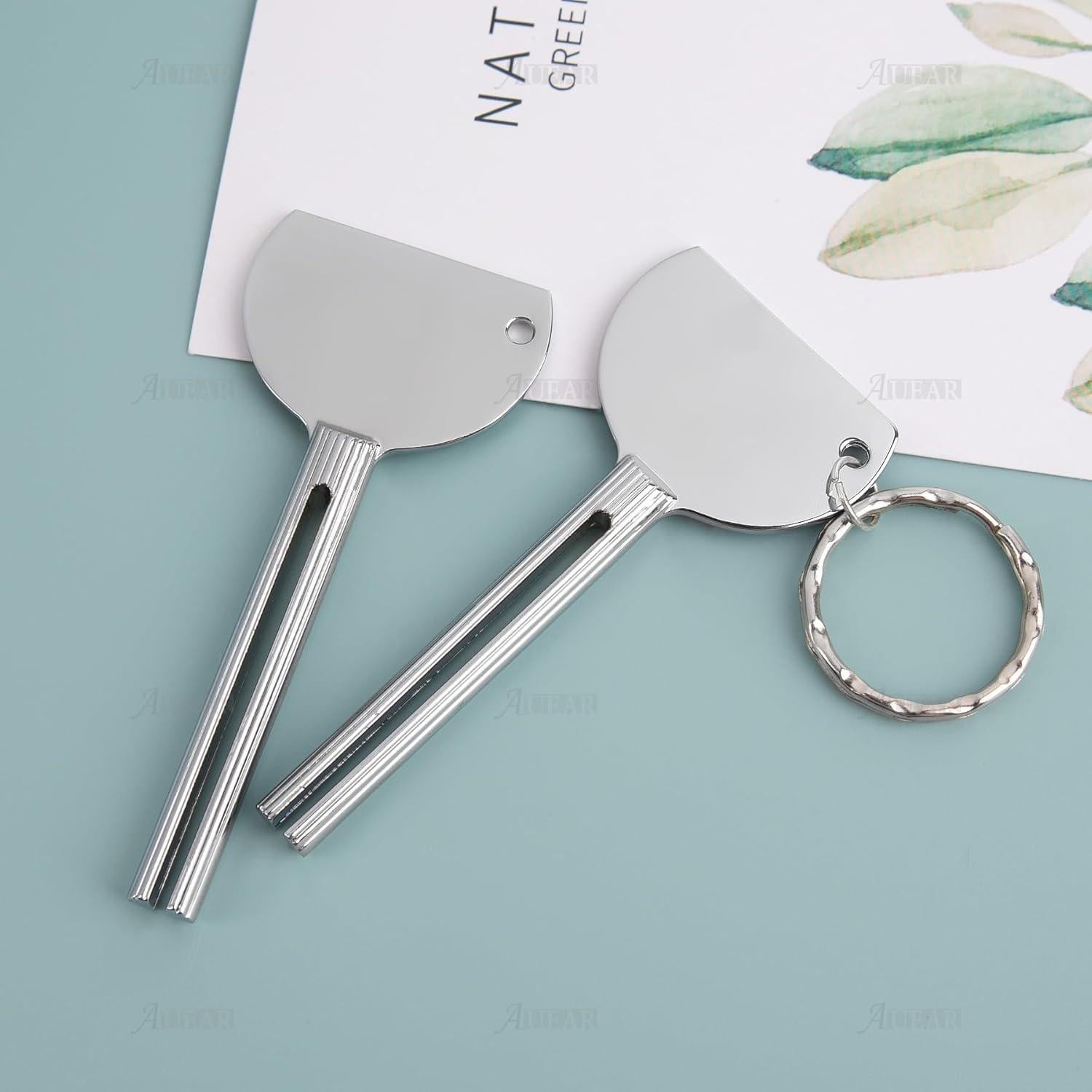 Paquete de 12 Llaves de Acero Inoxidable AUEAR para Tubos