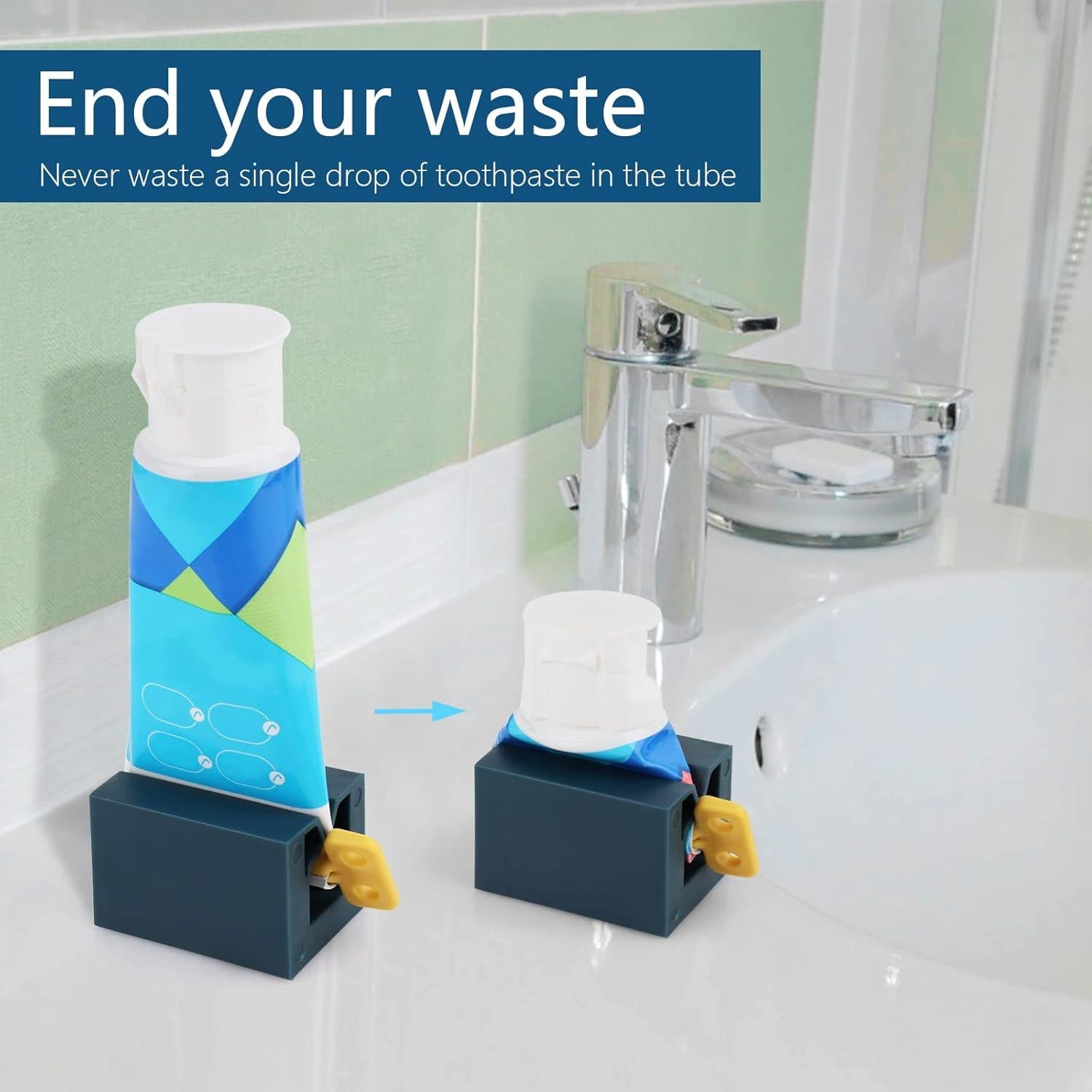 Juego de 4 Exprimidores de Pasta de Dientes Waenerec