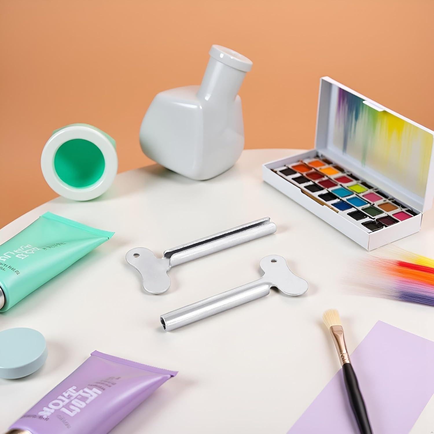 Juego de 2 Exprimidores de Tubo de Metal WNHNO 15.6 cm