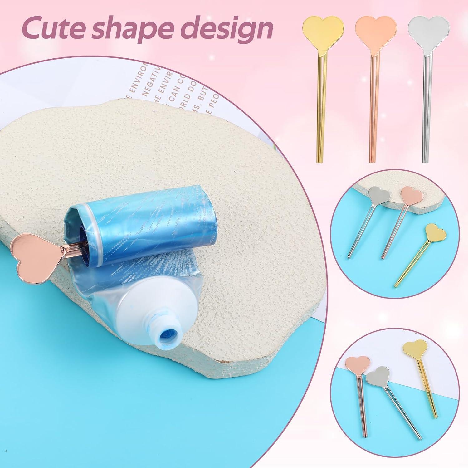 Exprimidor de Tubos de Acero Inoxidable Thinp Corazón 3 Colores