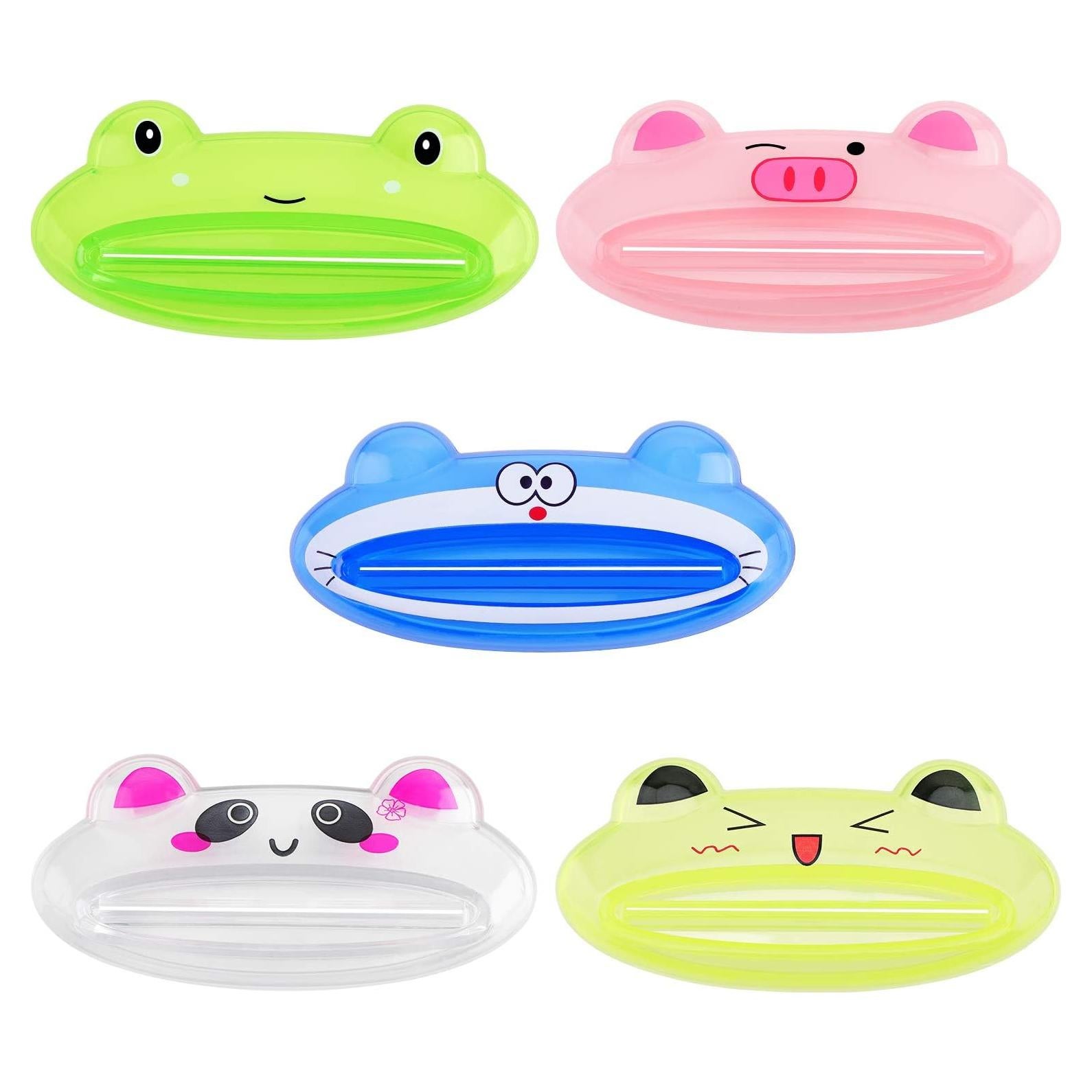 Dispensador de Pasta de Dientes Pasow - 5 Diseños de Animales