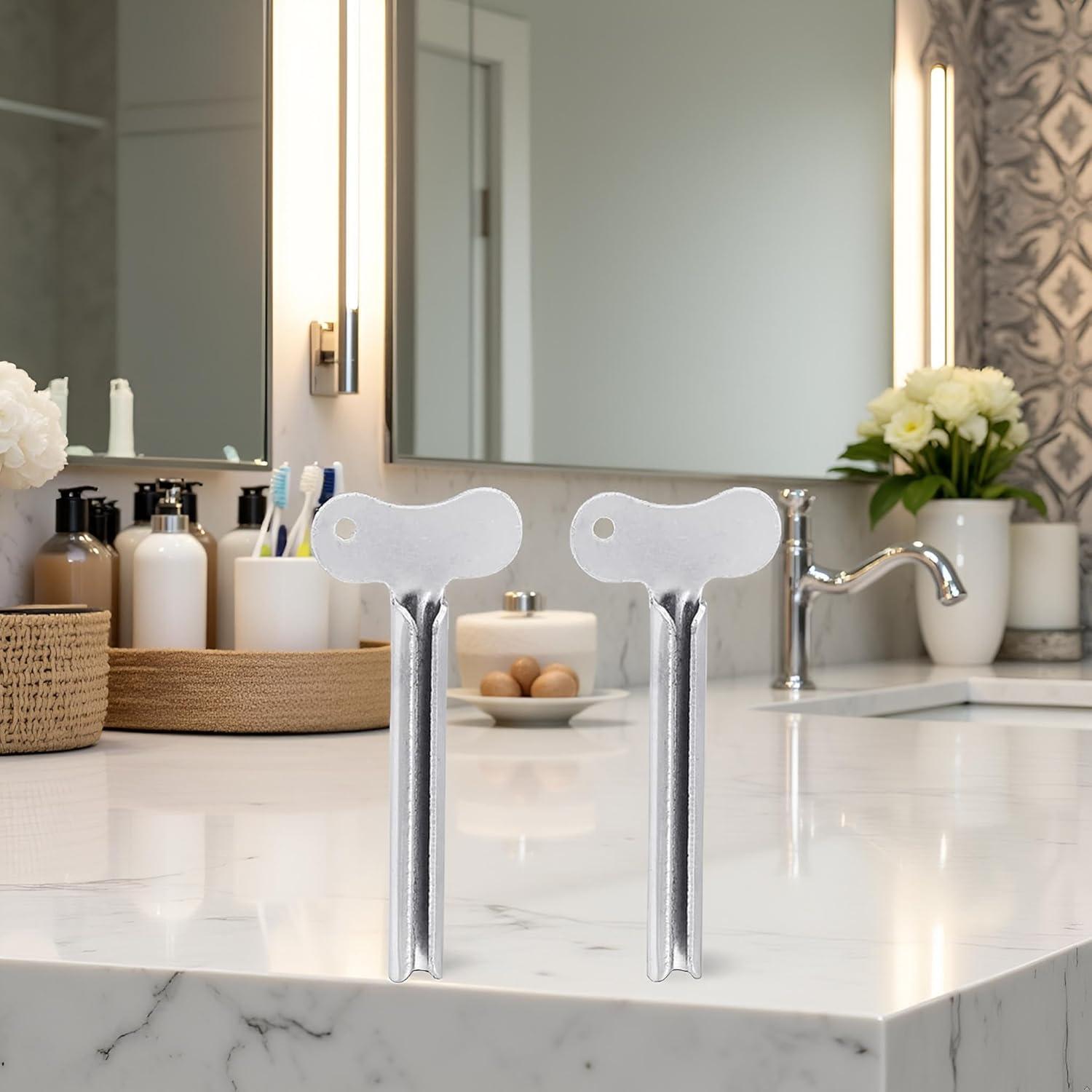 Set de 2 Llaves Exprimidoras de Acero Inoxidable Jowxsx