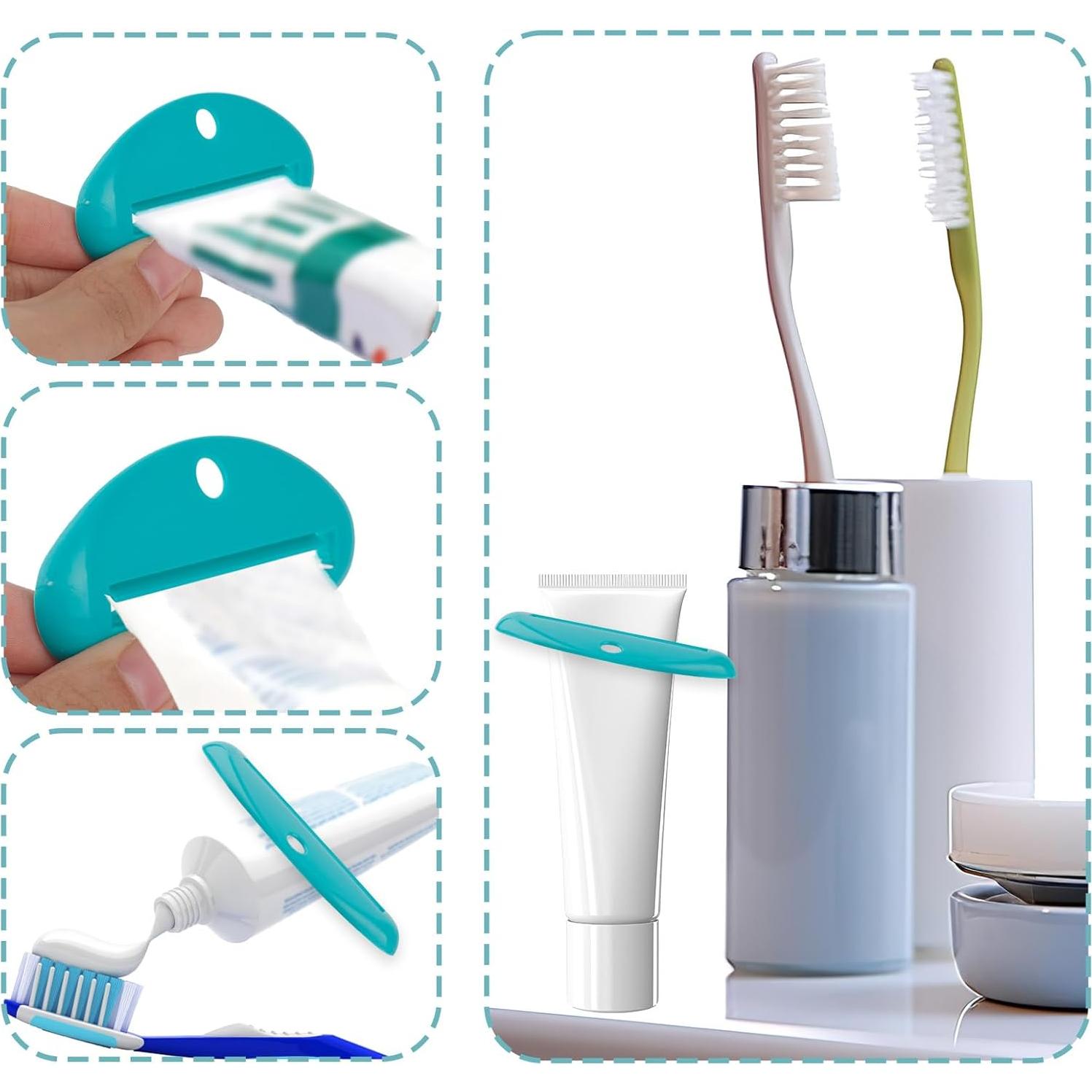 Exprimidor de Pasta de Dientes BOXOB 8 Piezas Plástico Reutilizable