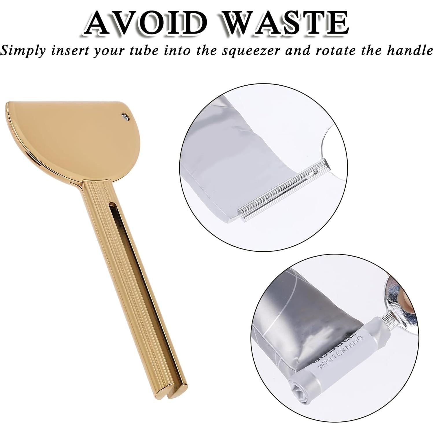 Exprimidor de Tubos de Acero Inoxidable Thinp 2 Piezas