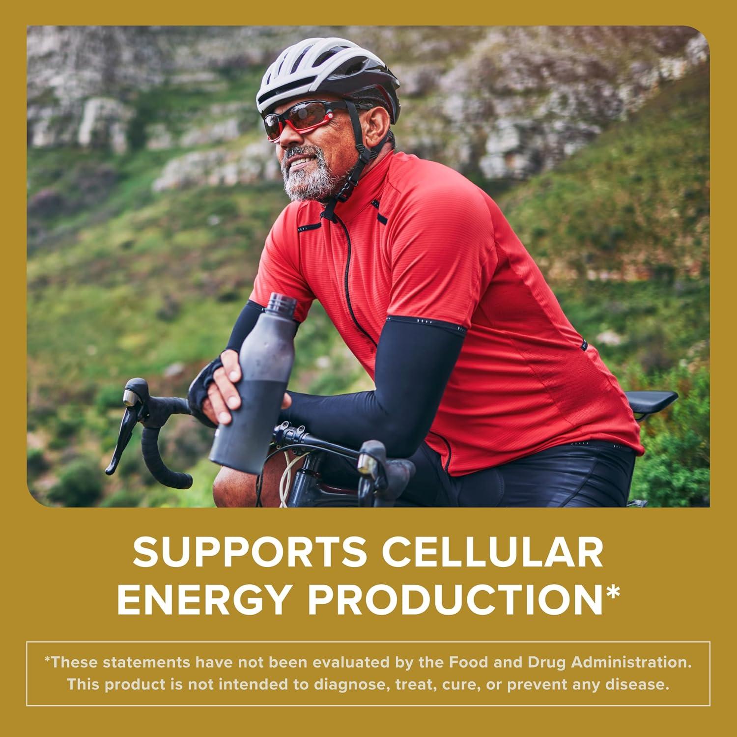 Qunol Ubiquinol CoQ10 200mg 60 Softgels Antioxidante Salud Corazón