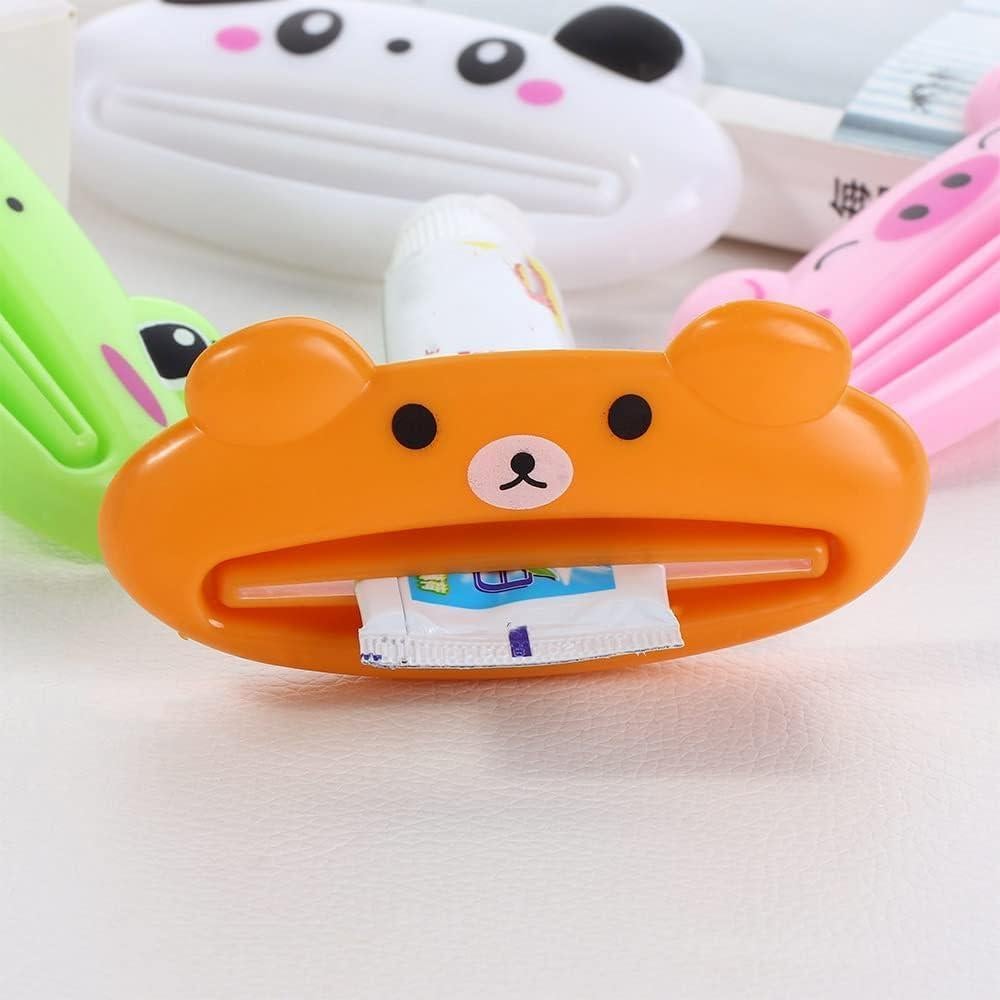 Juego de 3 exprimidores de pasta de dientes animalitos PurYupearl