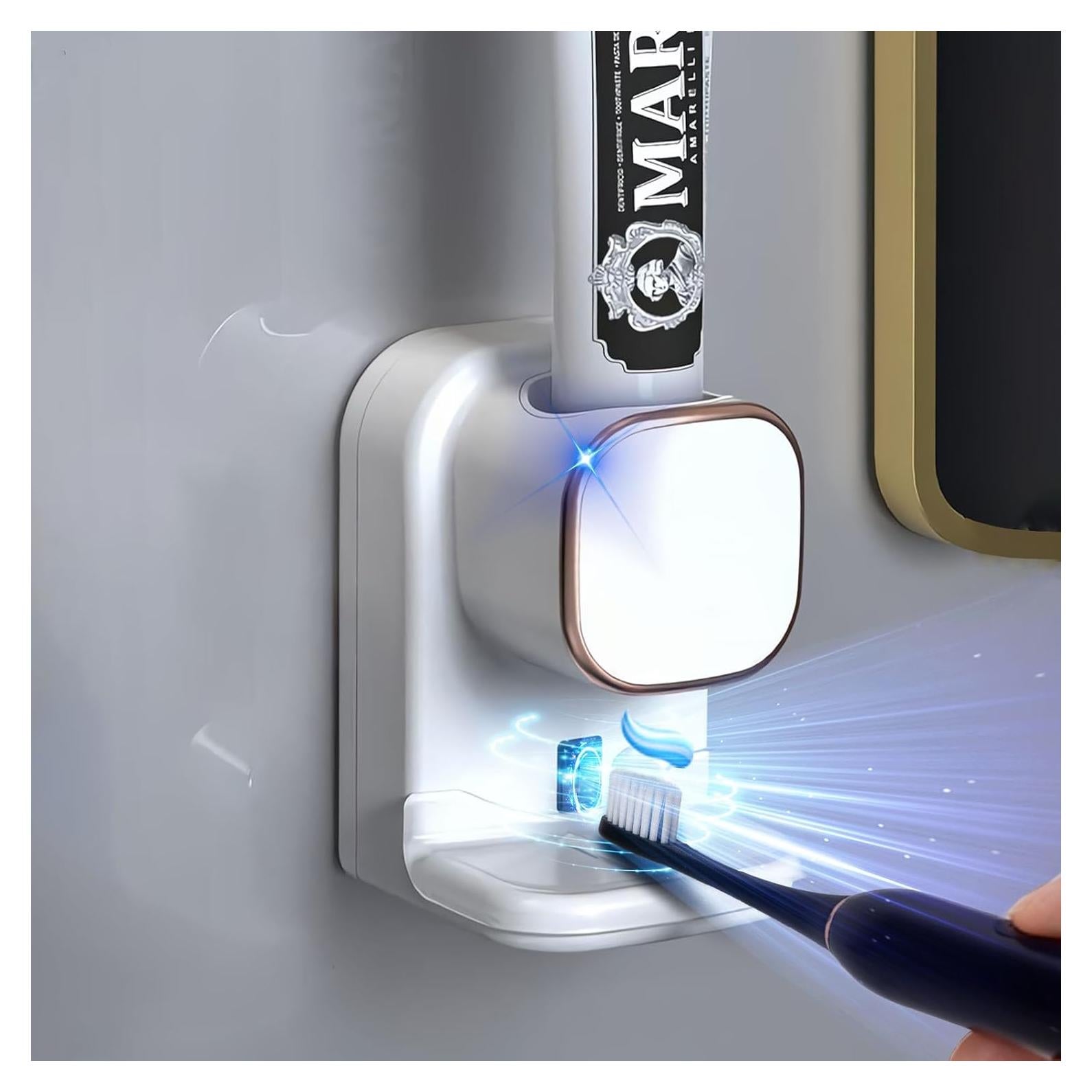 Dispensador Automático de Pasta de Dientes Wekity Blanco