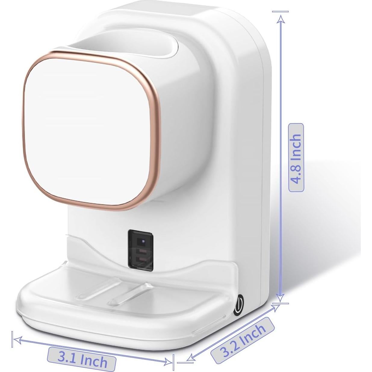 Dispensador Automático de Pasta de Dientes Wekity Blanco