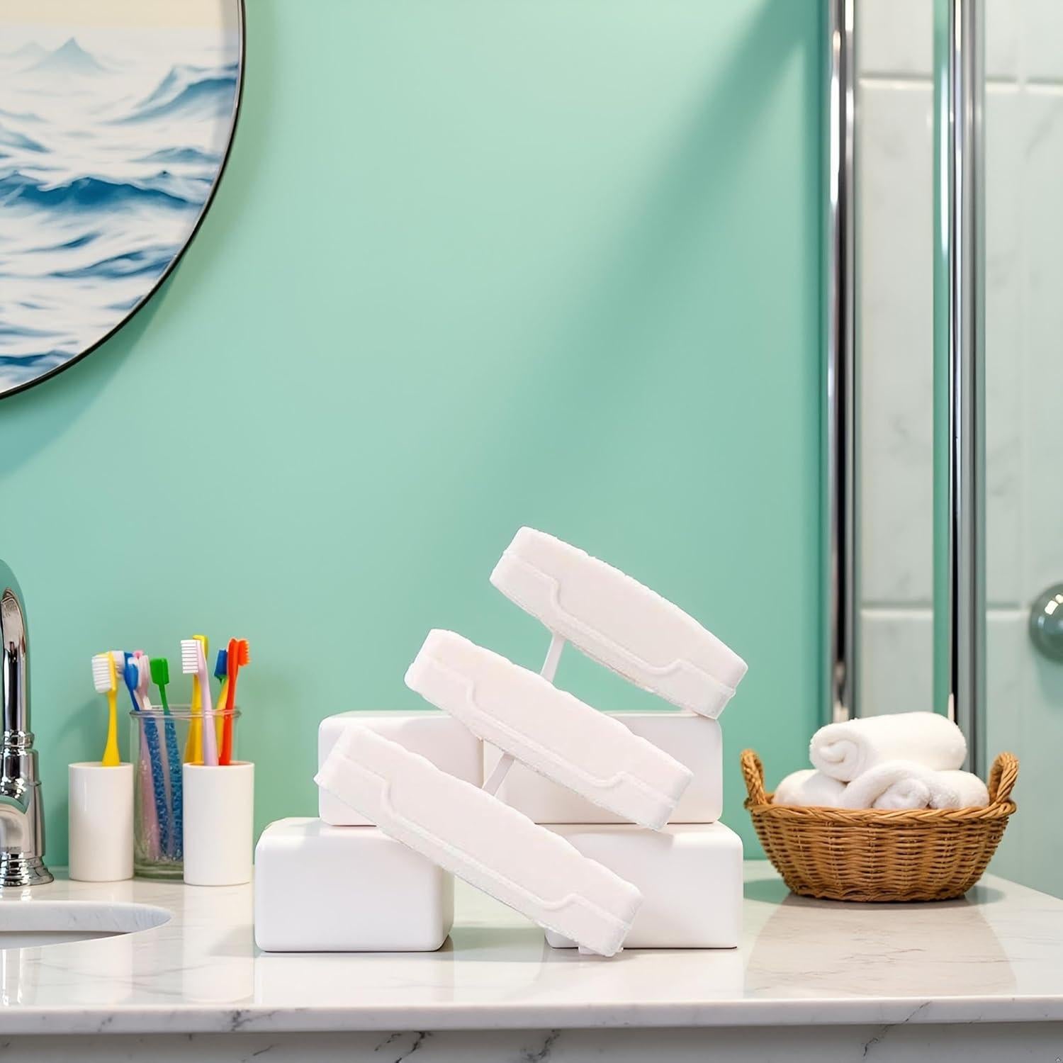 Dispensador de Pasta de Dientes ZhangyiHot Blanco 3 Pcs