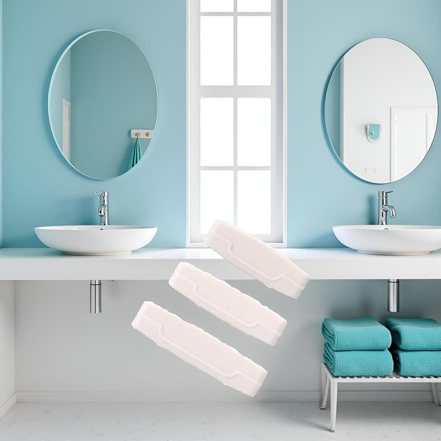 Dispensador de Pasta de Dientes ZhangyiHot Blanco 3 Pcs