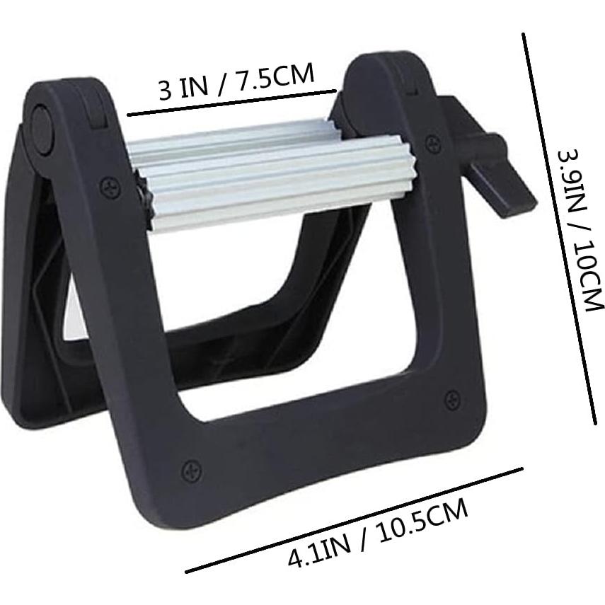 Exprimidor de Tubos NHSUNRAY Negro Mate, Acero Inoxidable