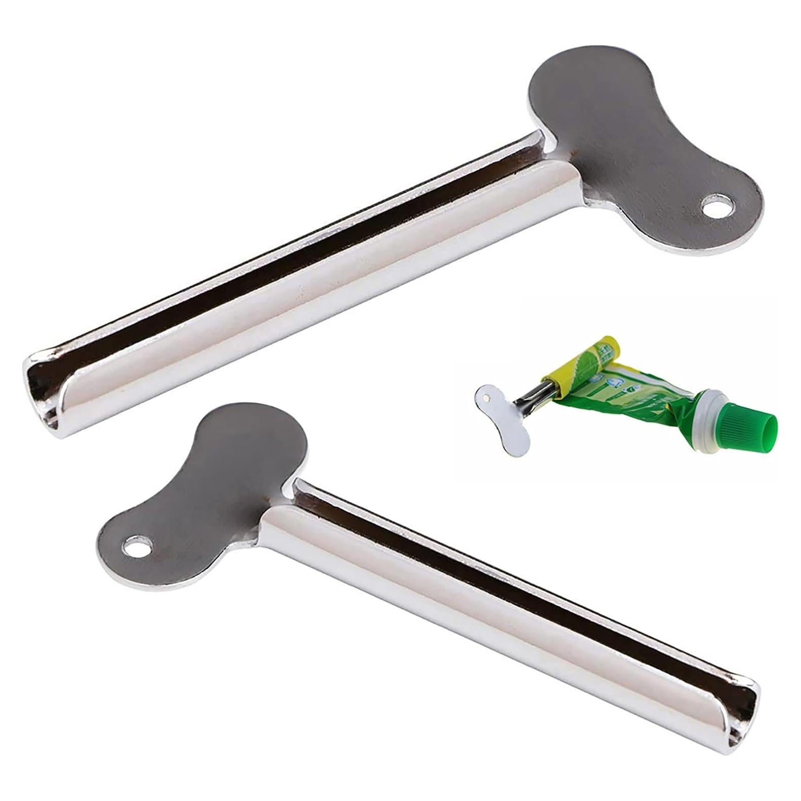 Exprimidor de Tubo de Pasta de Dientes UpTuoLi - 3 Piezas Metal Inoxidable