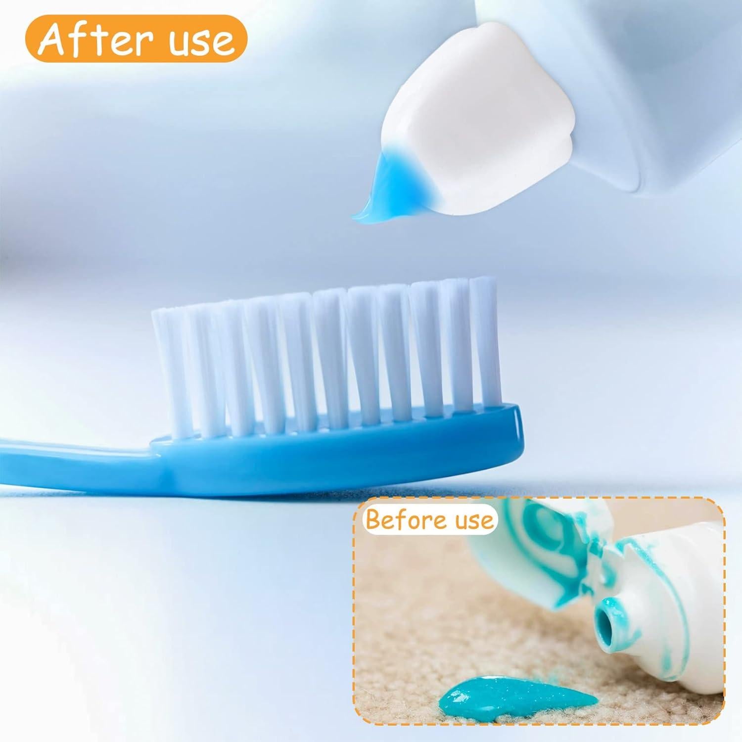 Exprimidor de Pasta de Dientes Zoyiancy 3 Piezas con Tapa Silicona