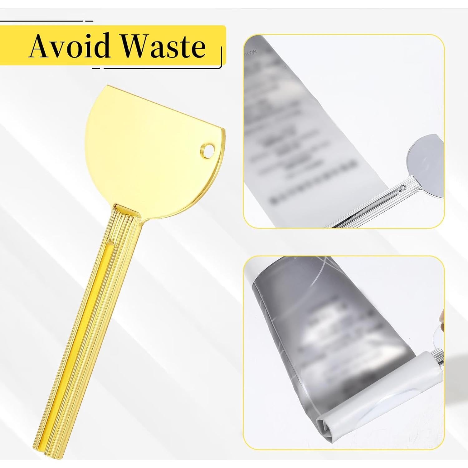 Exprimidor de Pasta de Dientes Tucnoeu 6 Piezas Metal Zinc