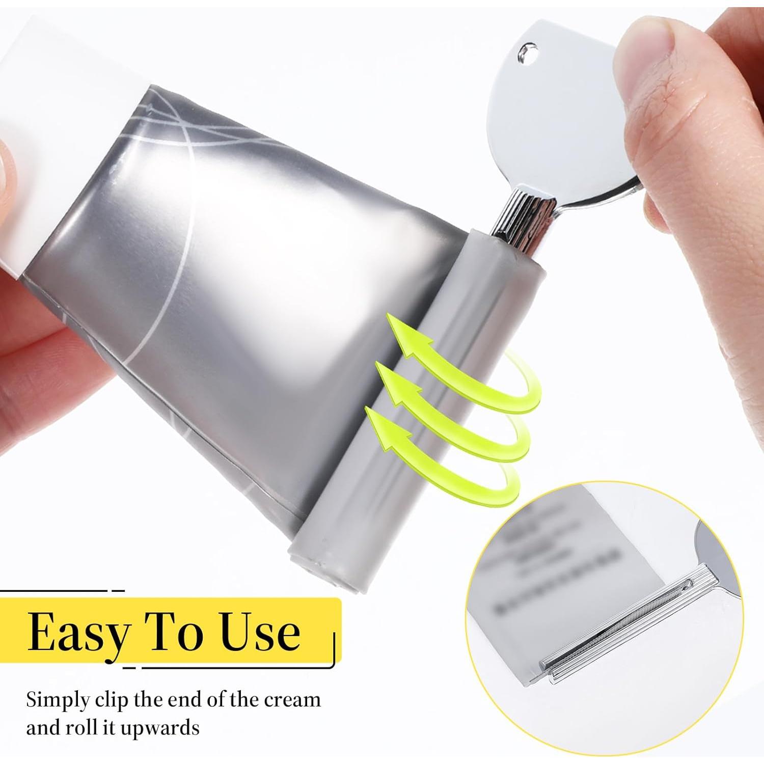 Exprimidor de Pasta de Dientes Tucnoeu 6 Piezas Metal Zinc