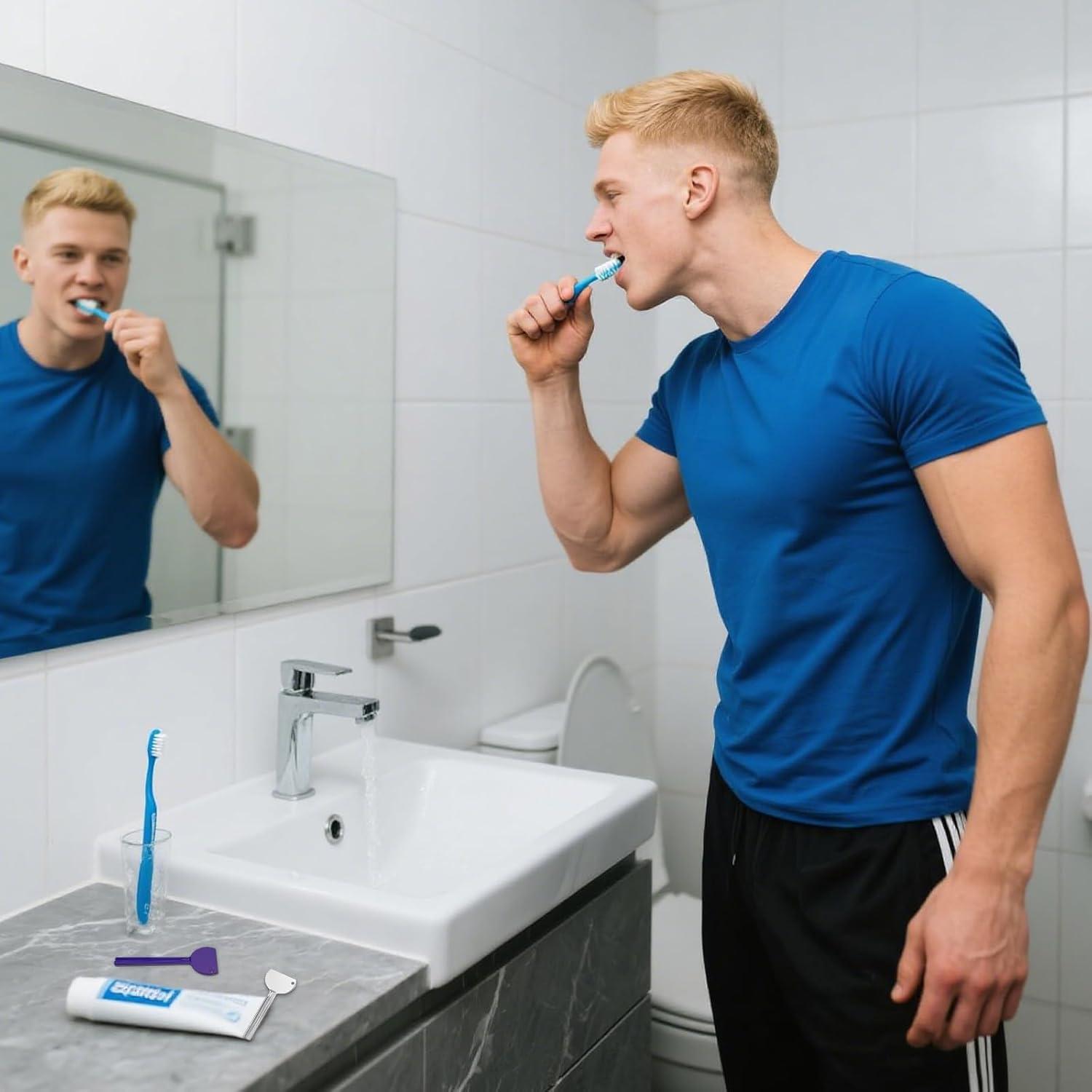 Exprimidor de Pasta de Dientes Tucnoeu 6 Piezas Metal Zinc