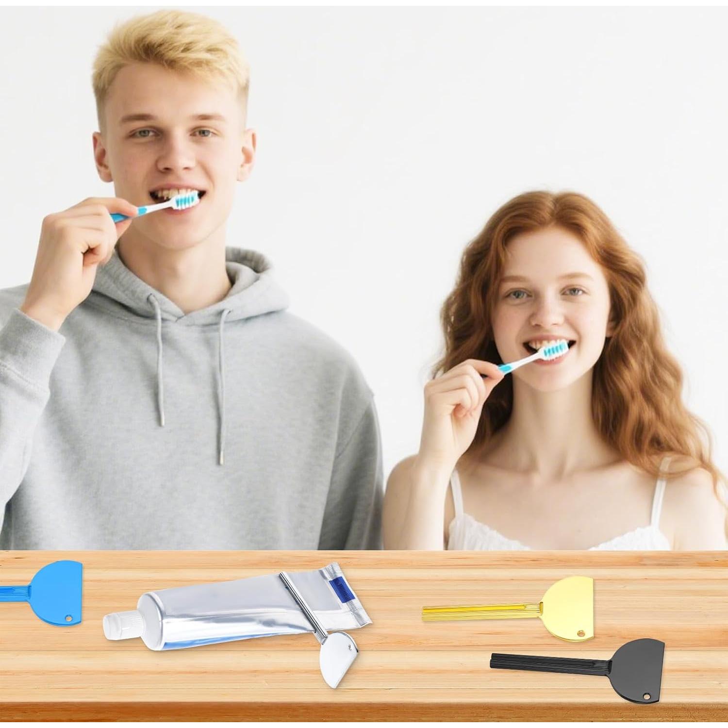 Exprimidor de Pasta de Dientes Tucnoeu 6 Piezas Metal Zinc