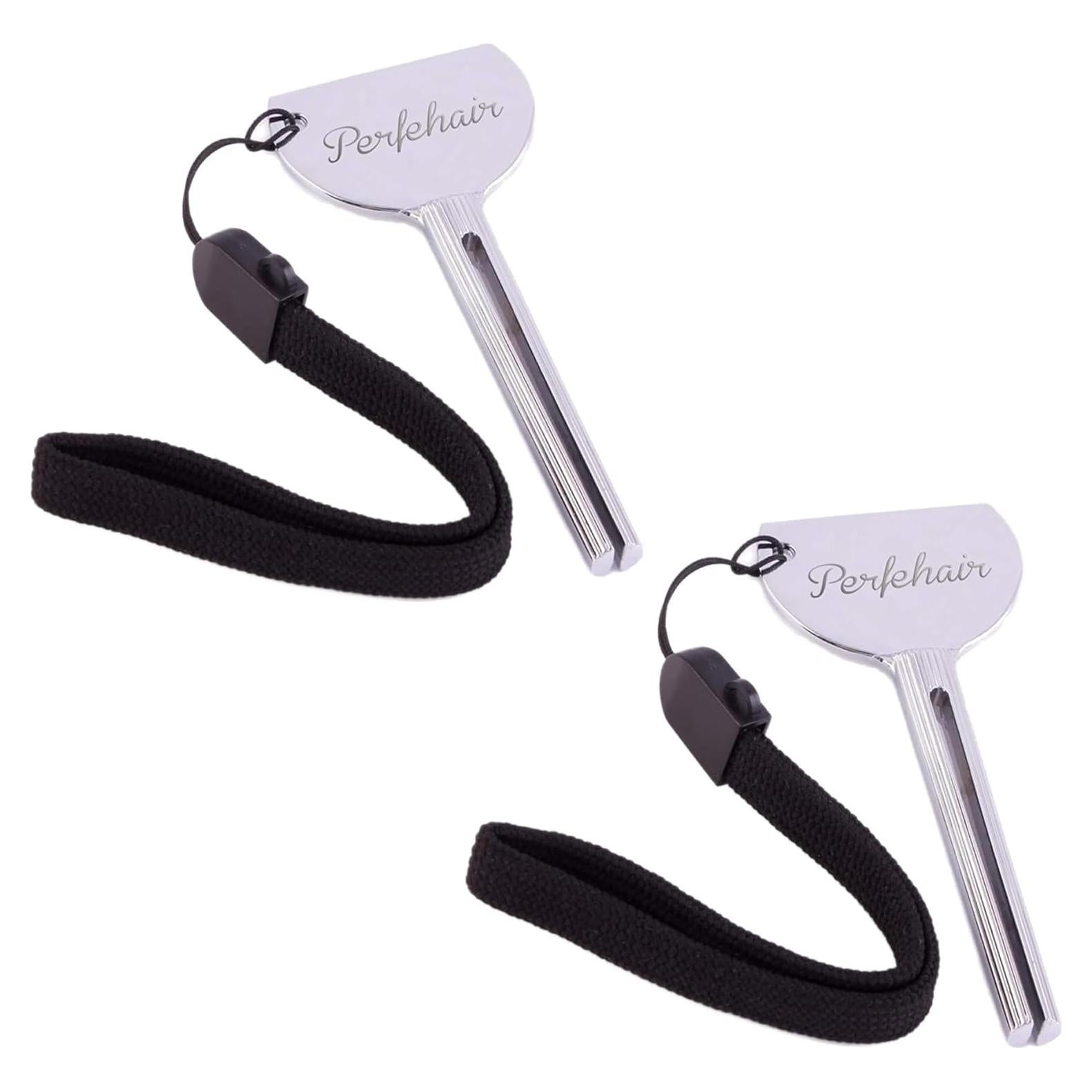 2 Llaves Exprimidor de Tubo de Metal Perfe Hair - 8.38 cm