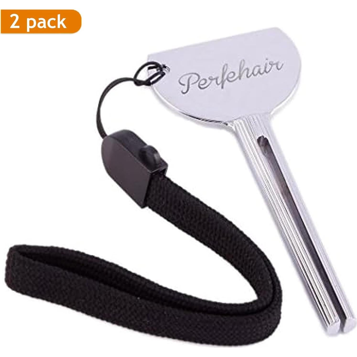 2 Llaves Exprimidor de Tubo de Metal Perfe Hair - 8.38 cm