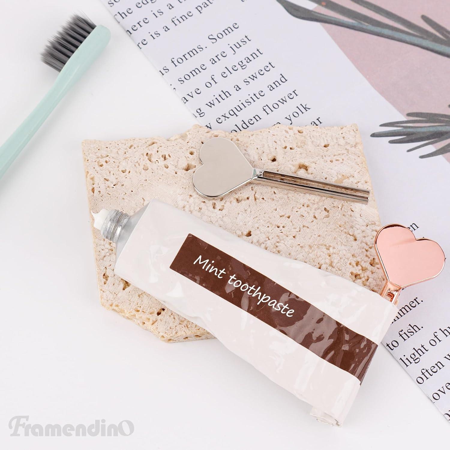 Exprimidores de Pasta de Dientes Framendino 6 Paquete 11.99x8cm