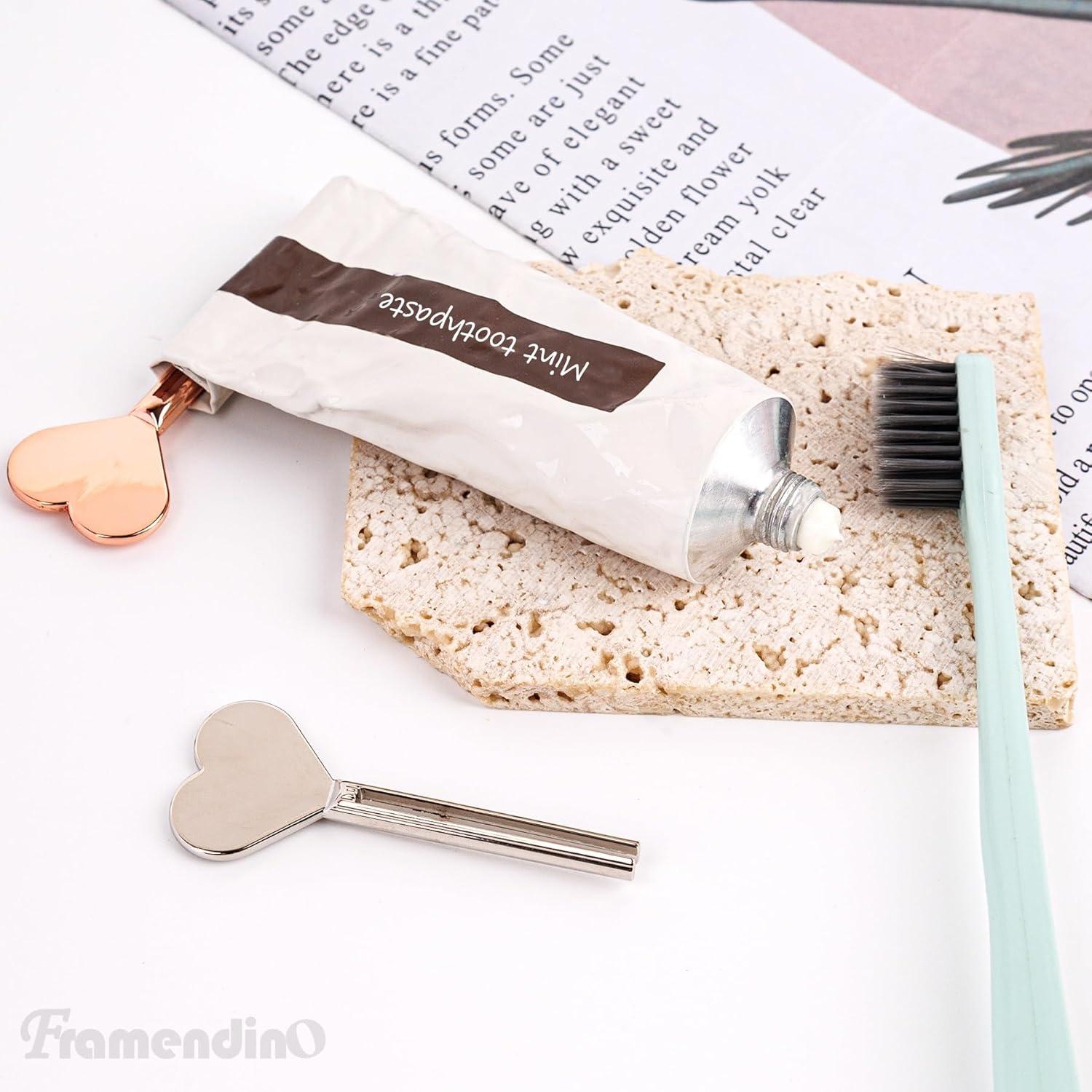 Exprimidores de Pasta de Dientes Framendino 6 Paquete 11.99x8cm