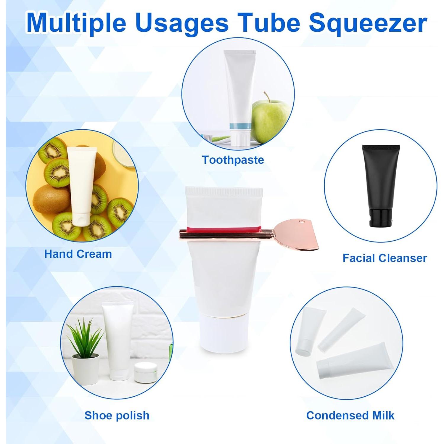 Exprimidor de Pasta de Dientes ElevateTech - 4 Piezas Colores Variados