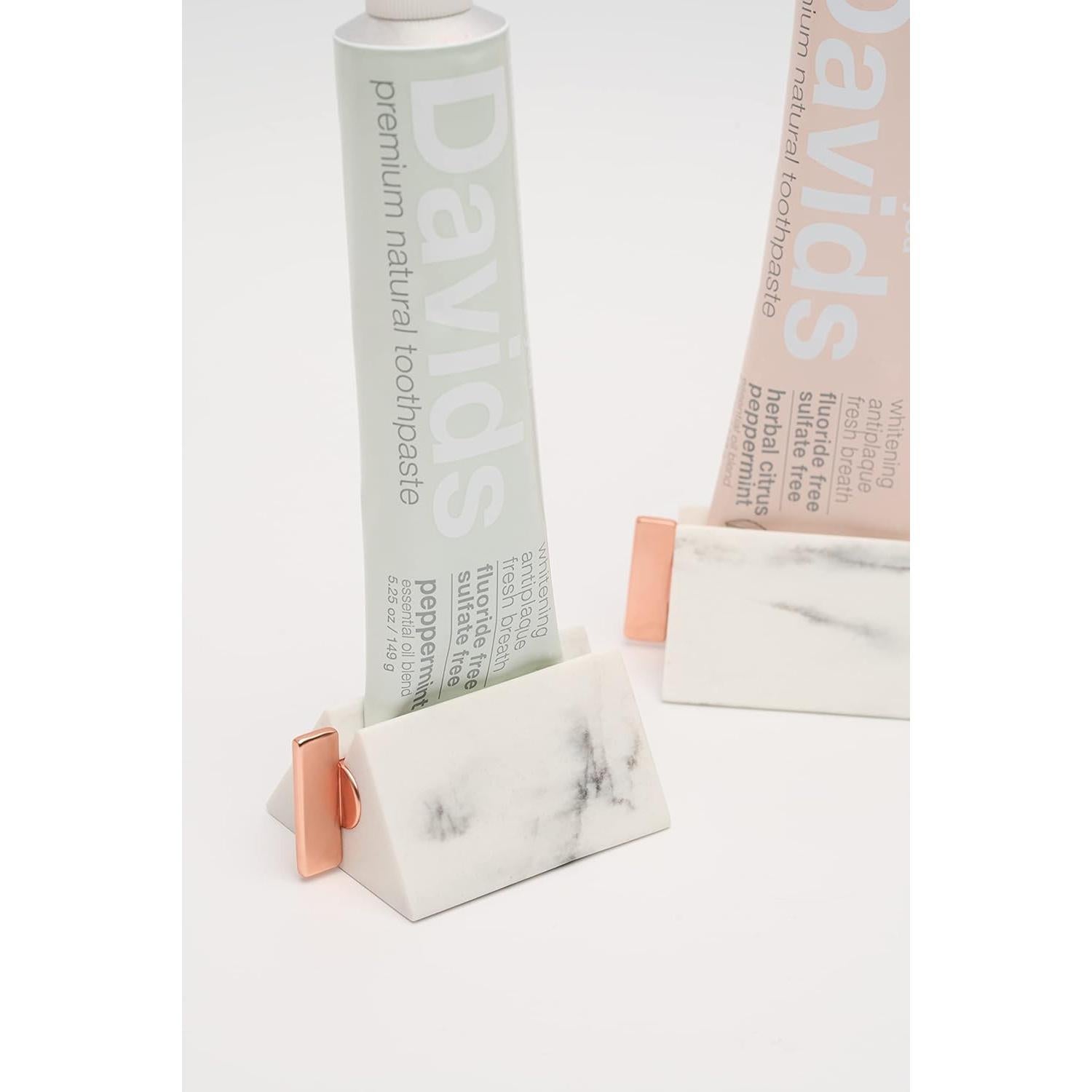 Dispensador de Tubos de Pasta de Dientes 74&Sunny de Mármol