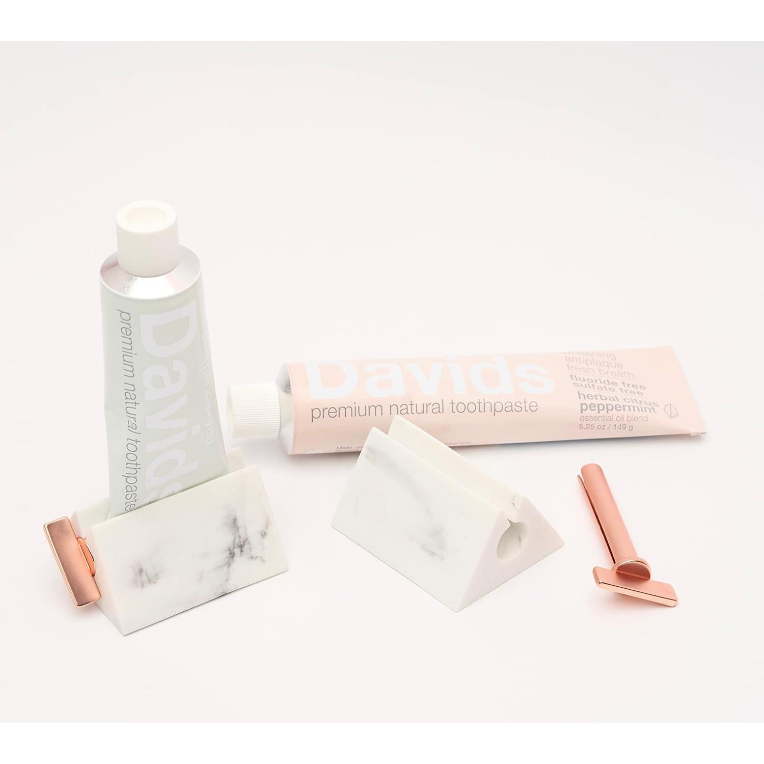 Dispensador de Tubos de Pasta de Dientes 74&Sunny de Mármol