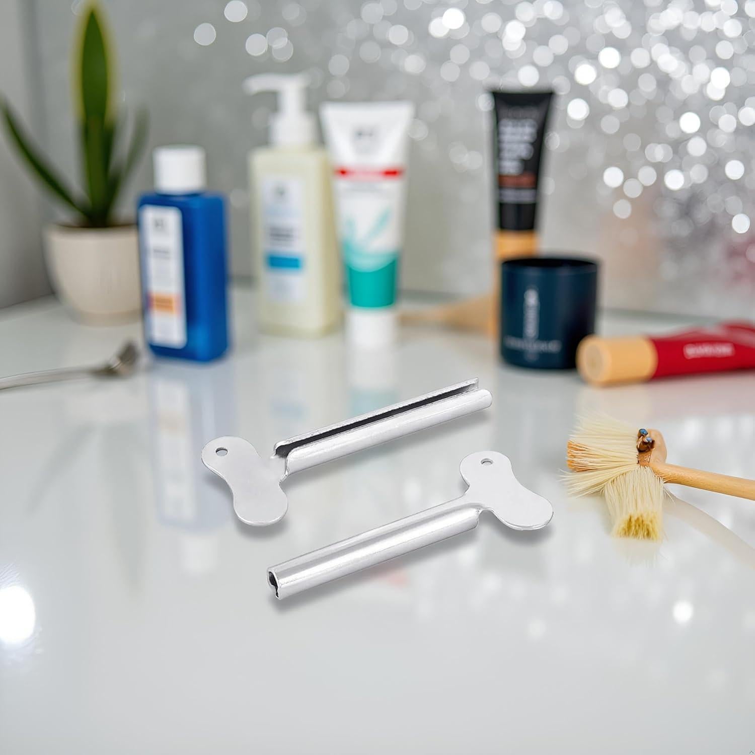 Juego de 2 Llaves Exprimidor de Tubo Cauaoa - Metal Duradero