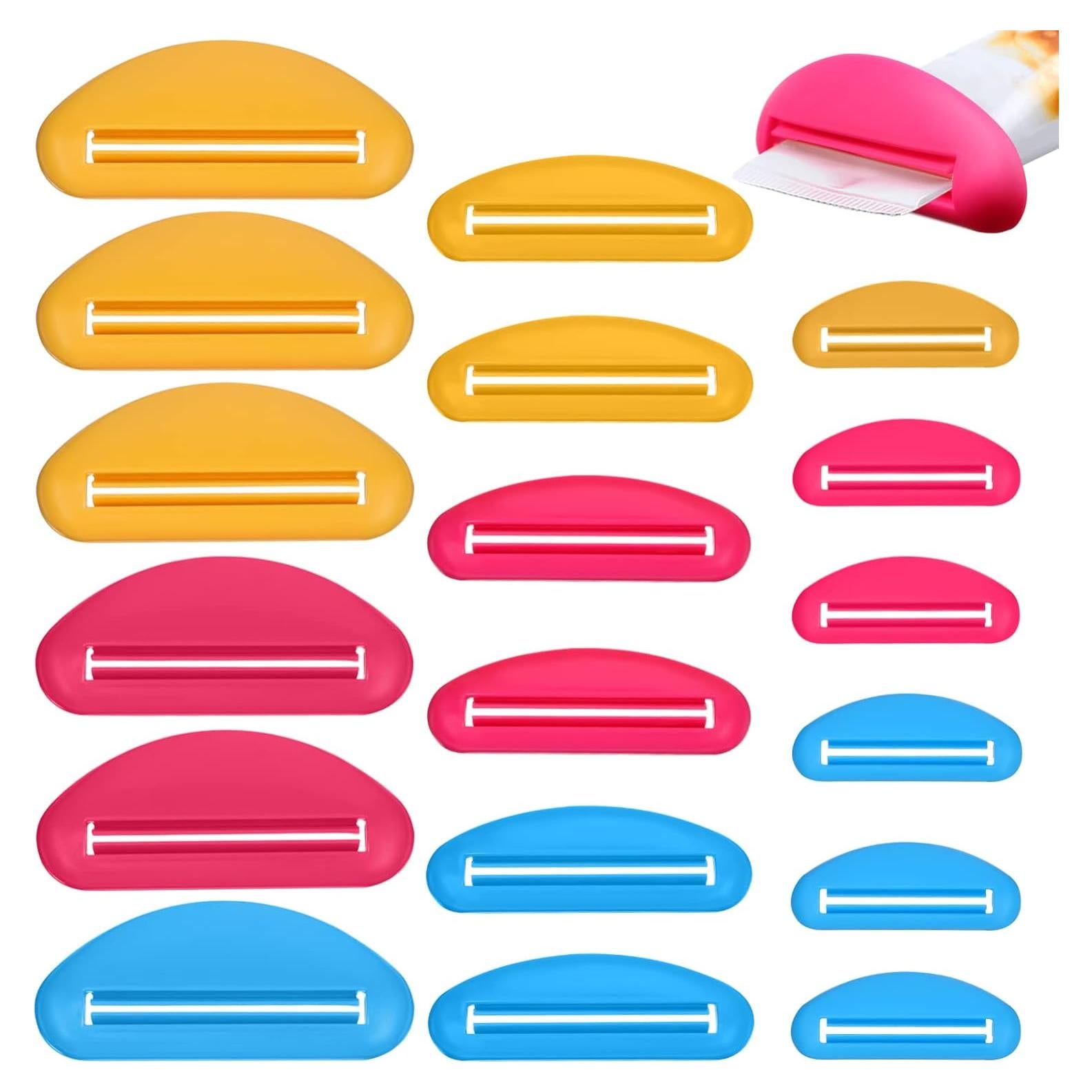 Compresor de tubos de pasta de dientes Healifty 18 Pcs