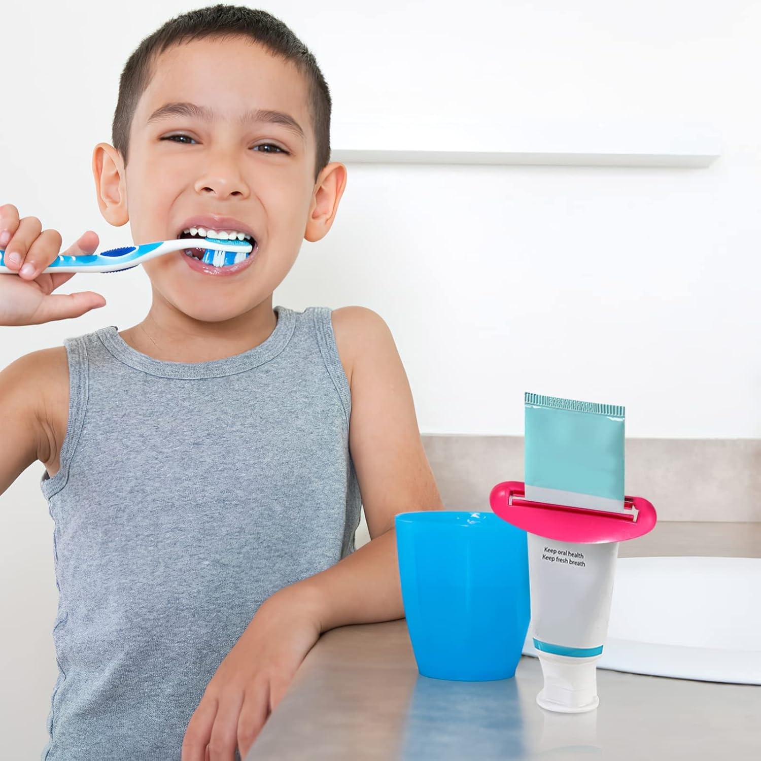 Compresor de tubos de pasta de dientes Healifty 18 Pcs