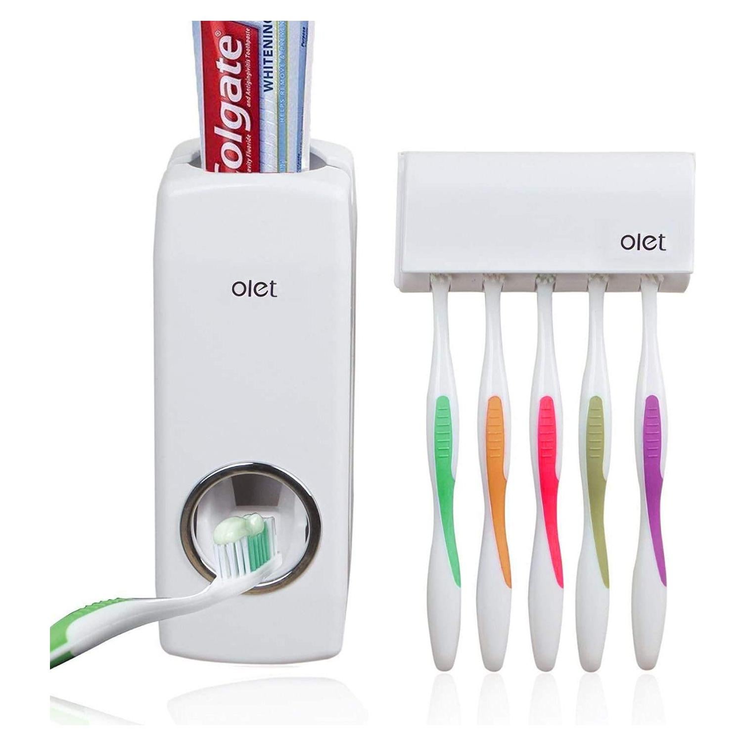 Dispensador Automático de Pasta de Dientes Power Will con Soporte