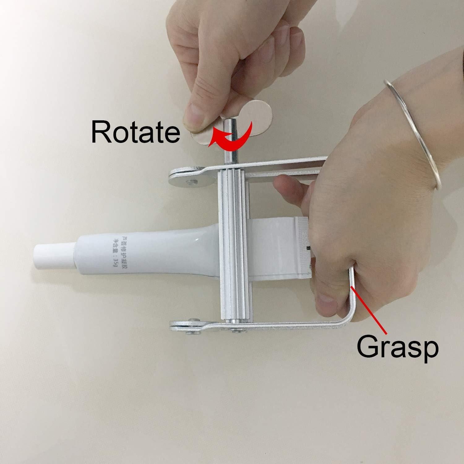 Prensador de Tubos de Metal Honbay 10x8.5cm para Crema y Pasta