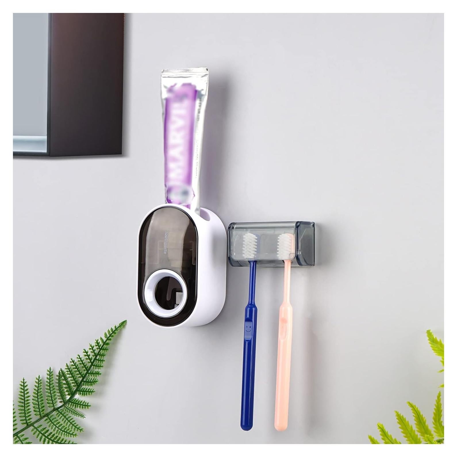 Soporte de Cepillo de Dientes LUEXBOX con Dispensador Automático