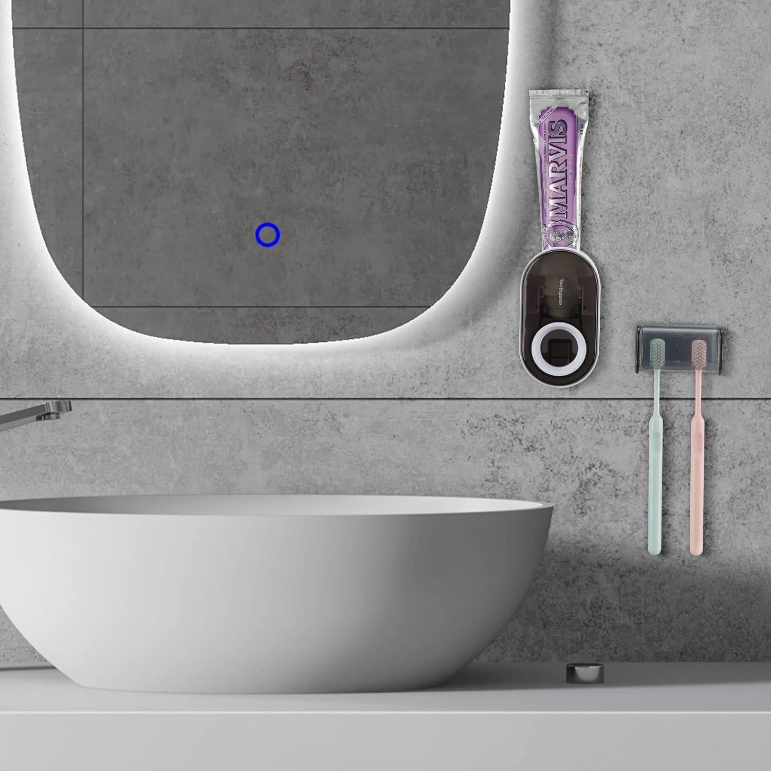 Soporte de Cepillo de Dientes LUEXBOX con Dispensador Automático