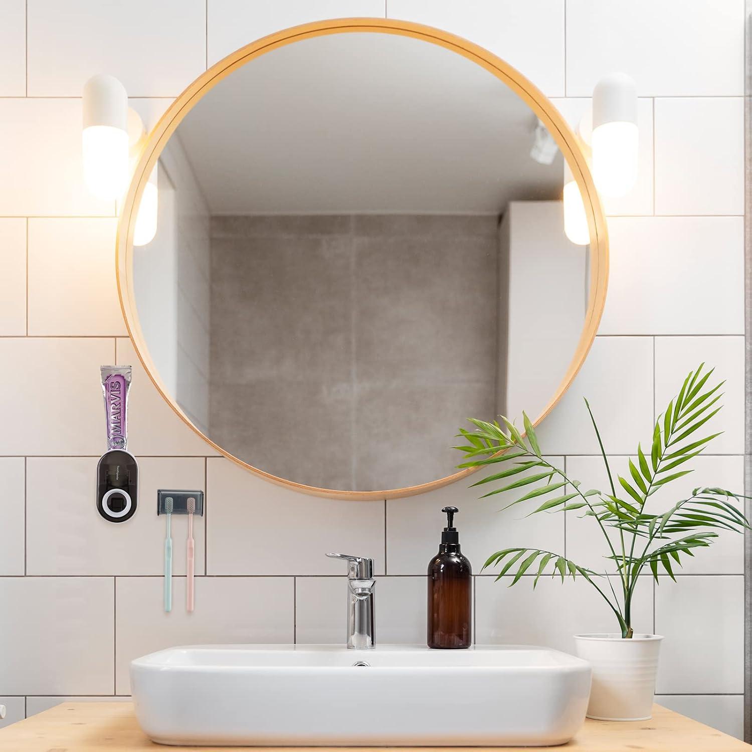 Soporte de Cepillo de Dientes LUEXBOX con Dispensador Automático