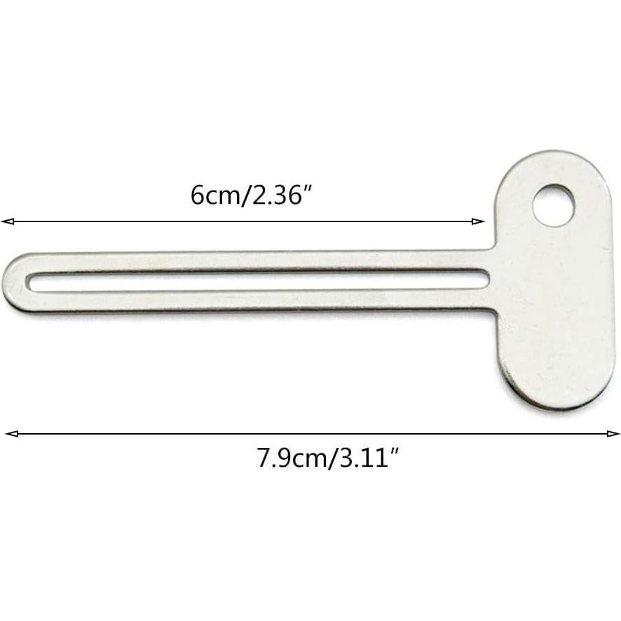 Exprimidor de Pasta de Dientes Manual BWESOO Acero Inoxidable