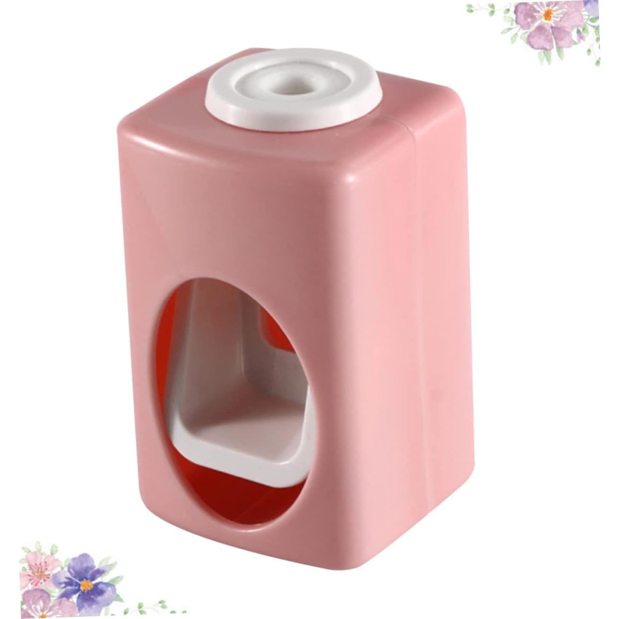 Dispensador Automático de Pasta de Dientes SAFIGLE Rosa 2 Pcs
