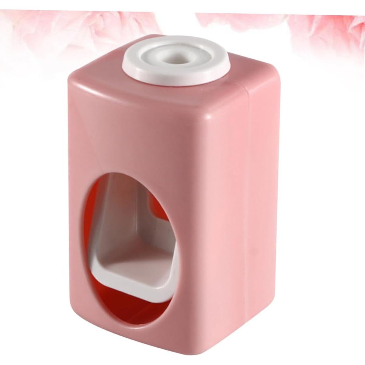 Dispensador Automático de Pasta de Dientes SAFIGLE Rosa 2 Pcs